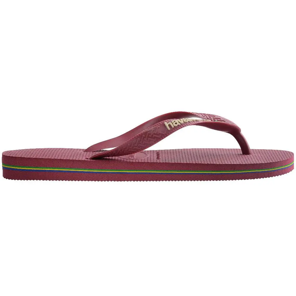 HAVAIANAS Brasil Logo Amaranth Parmak Arası Terlik 4110850-9339