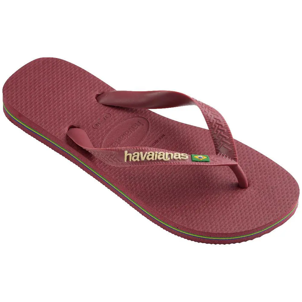 HAVAIANAS Brasil Logo Amaranth Parmak Arası Terlik 4110850-9339