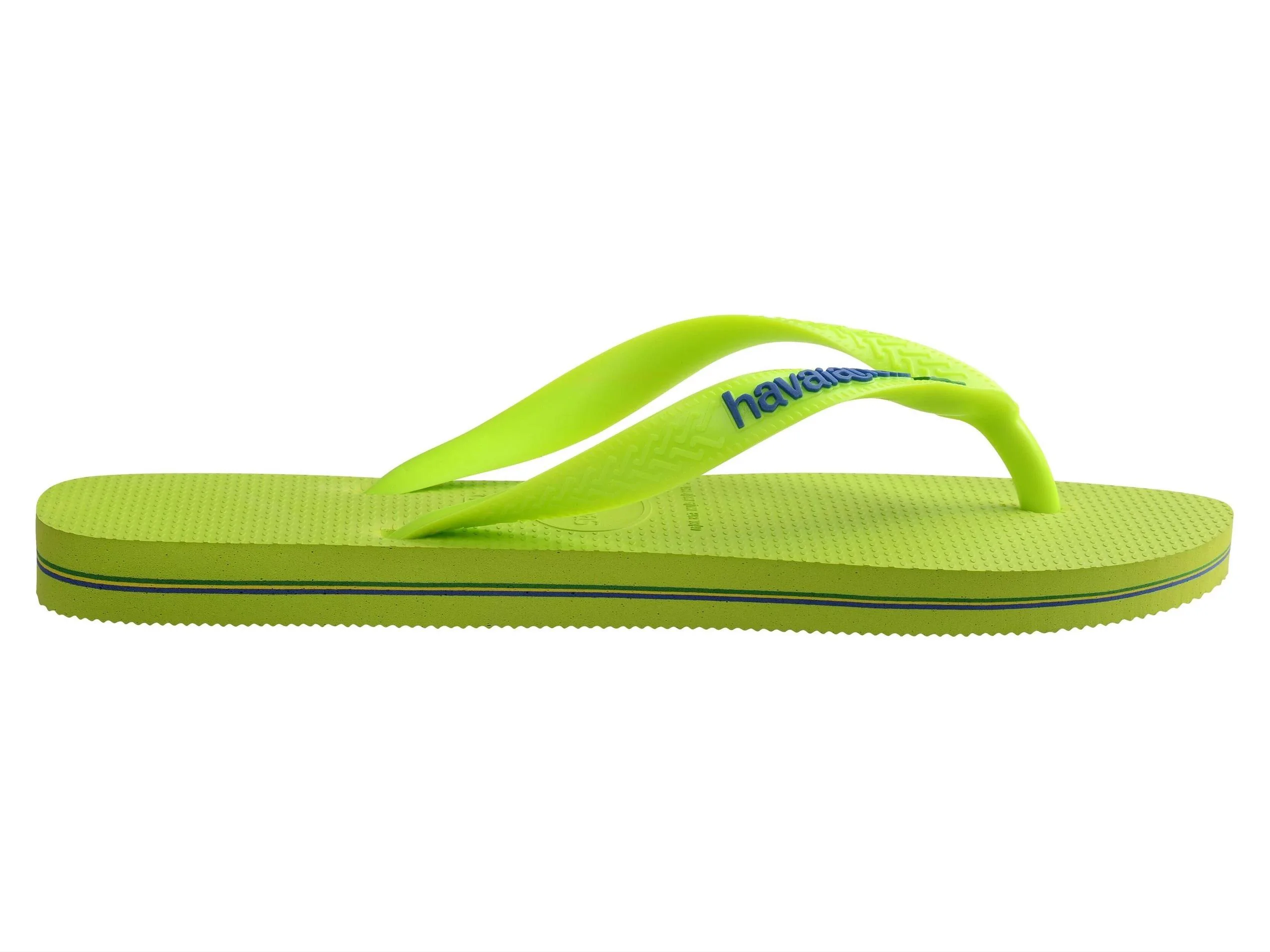 HAVAIANAS Brazil Logo Neon Lime Green/Lime 4149370-7344