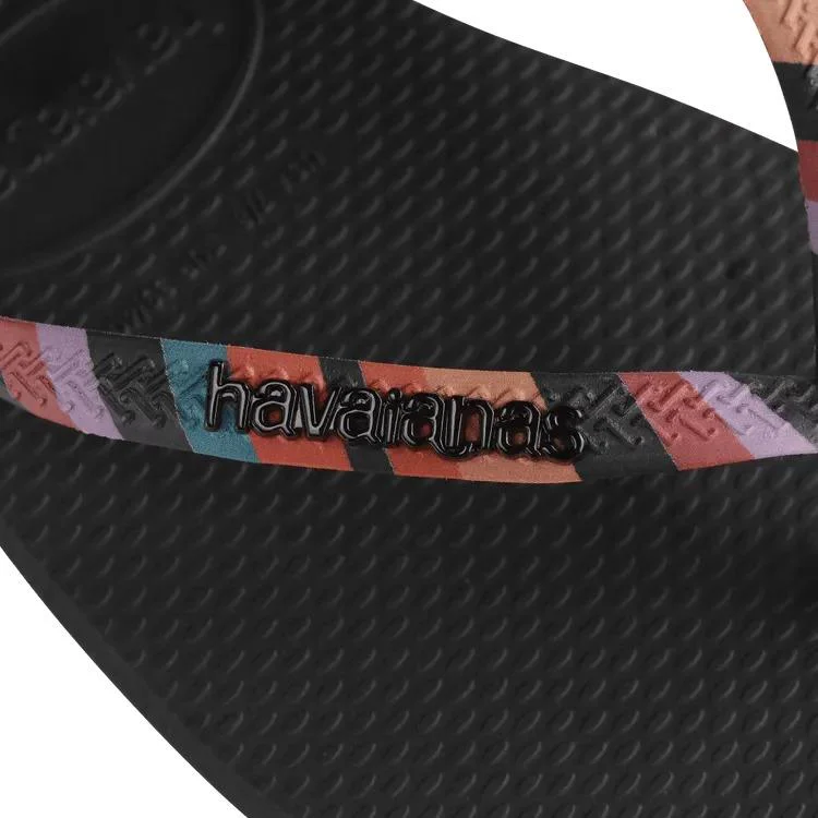 HAVAIANAS Slim Square Patchwork Black 4148918-0090