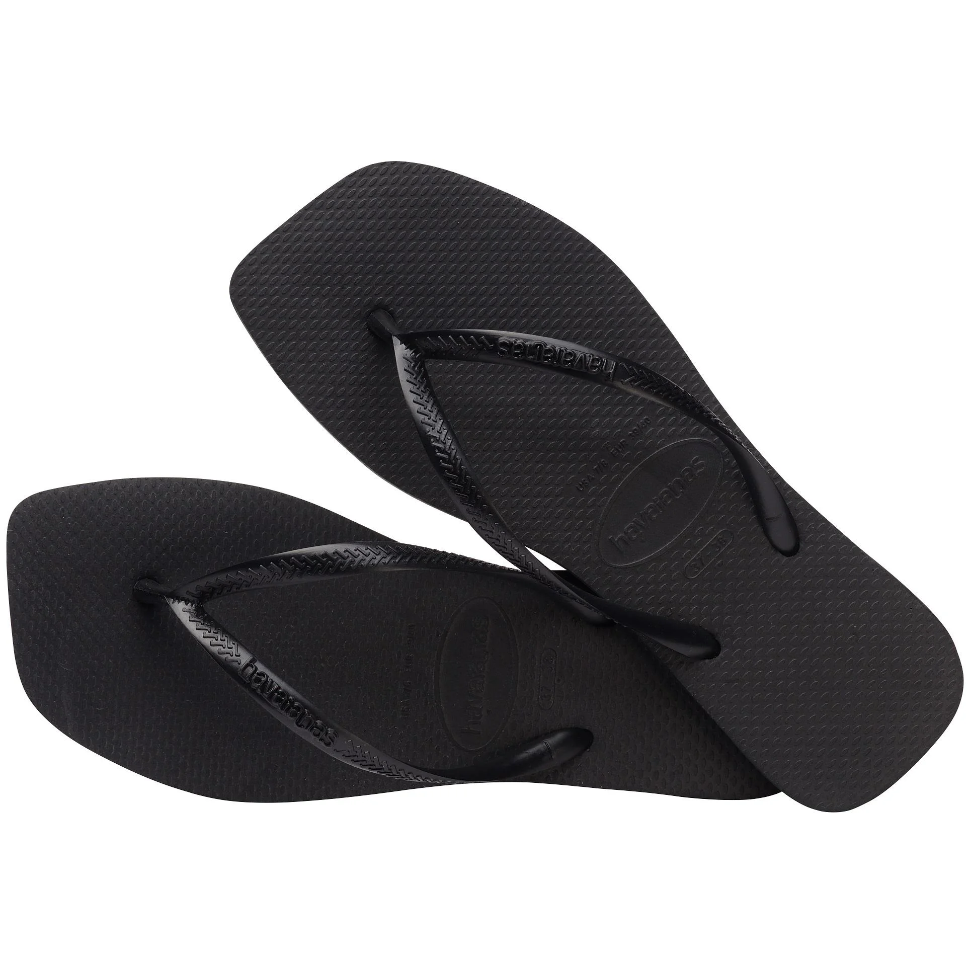 HAVAIANAS Slim Square FC Black 4148301-0090