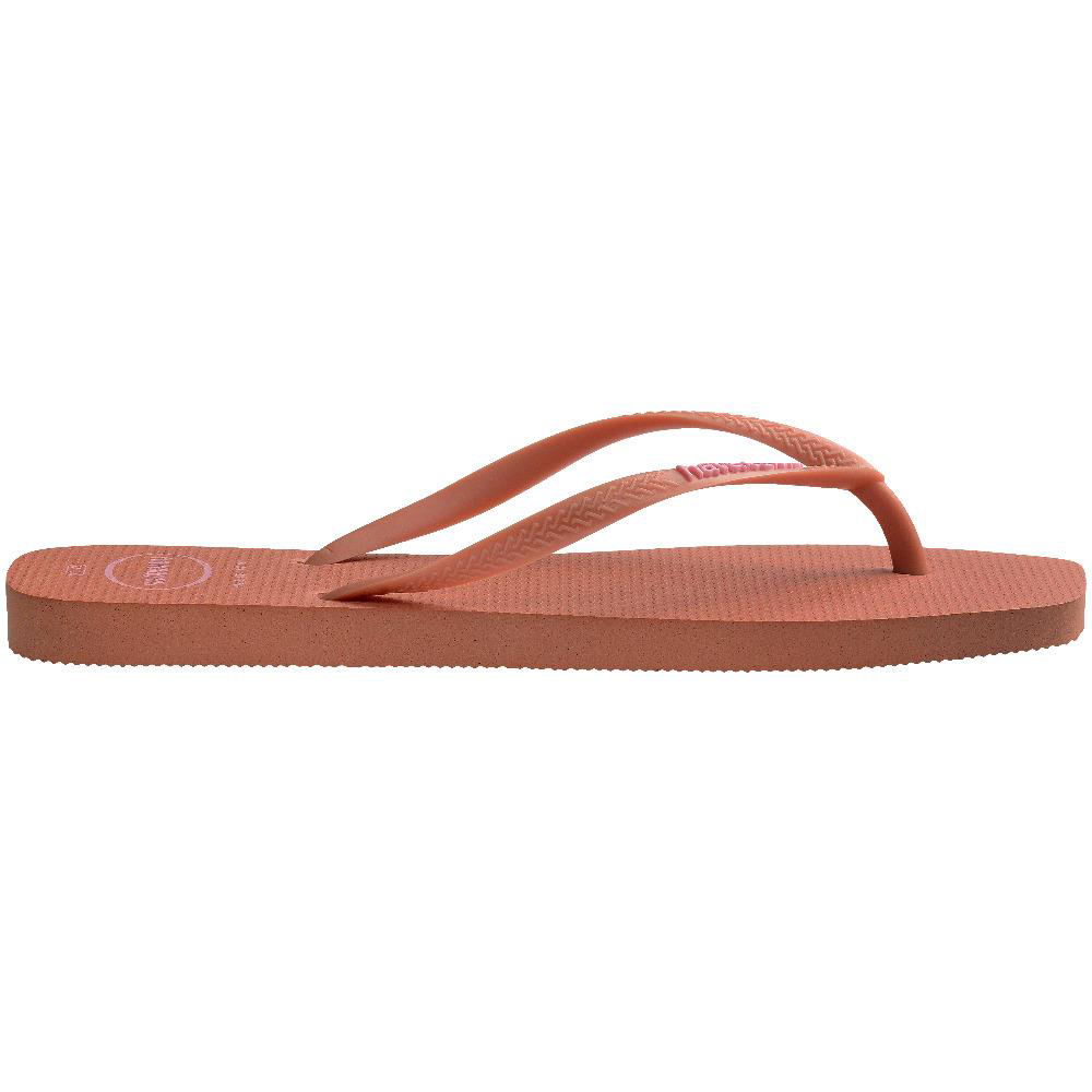 Havaianas  Square Logo Pop Up Pink Clay Parmak Arası Terlik 414895