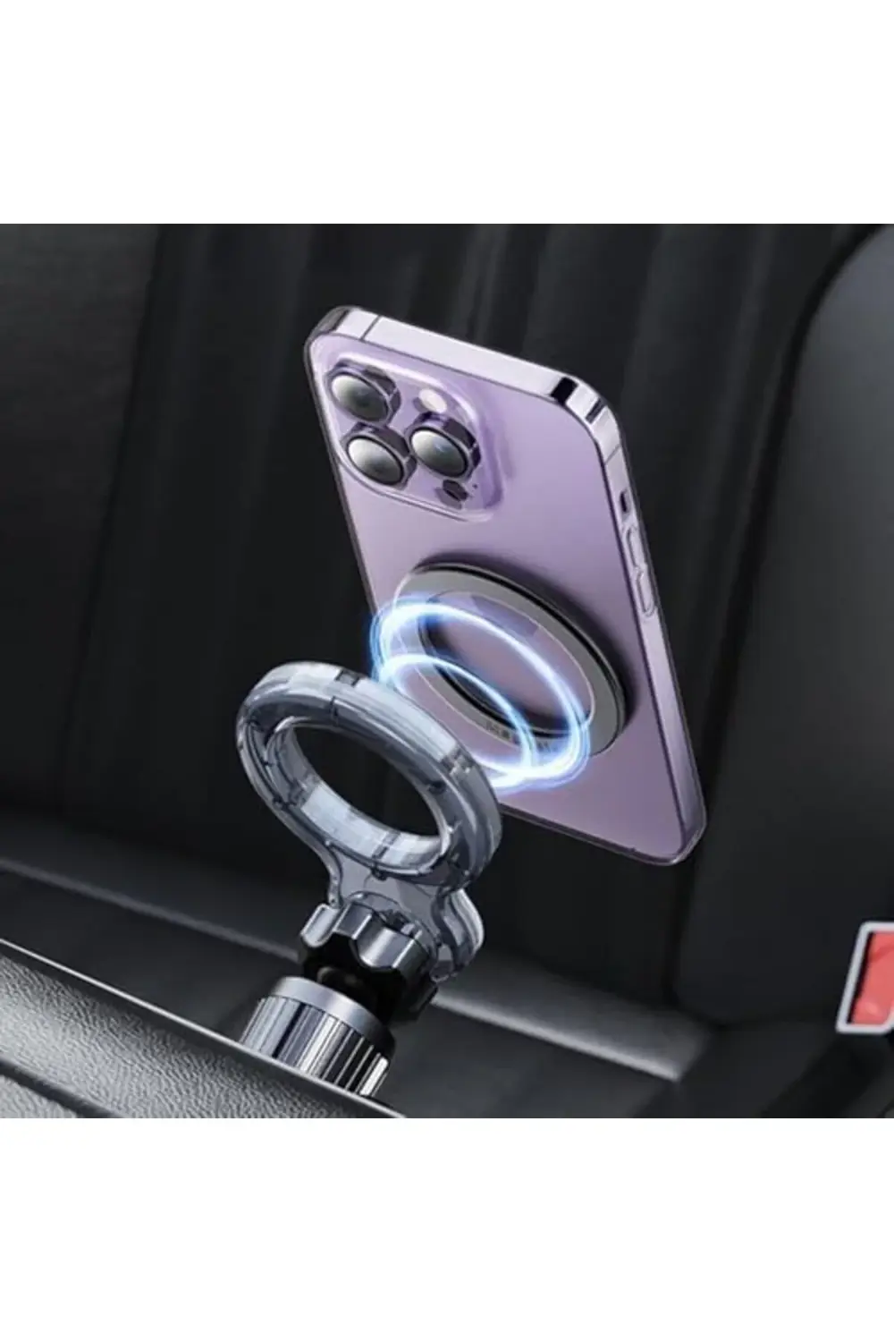 Havalandırmaya Takılan Araç içi Telefon Tutucu Manyetik 2 Yuvarla