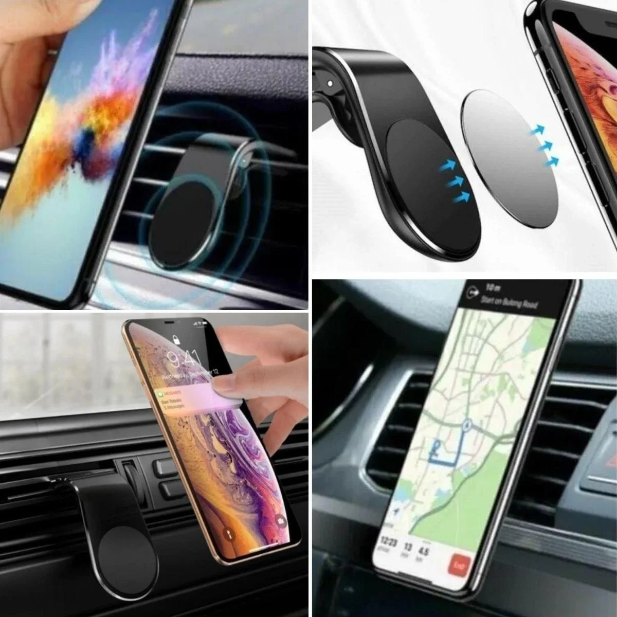 Havalanndırma Izgarasına Takılabilen Mandallı Mıknatıslı Oto Araç Içi Manyetik Telefon Tutucu Bx40 Havalanndırma Izgarasına Takılabilen Mandallı Mıknatıslı Oto Araç Içi Manyetik Telefon Tutucu Bx40