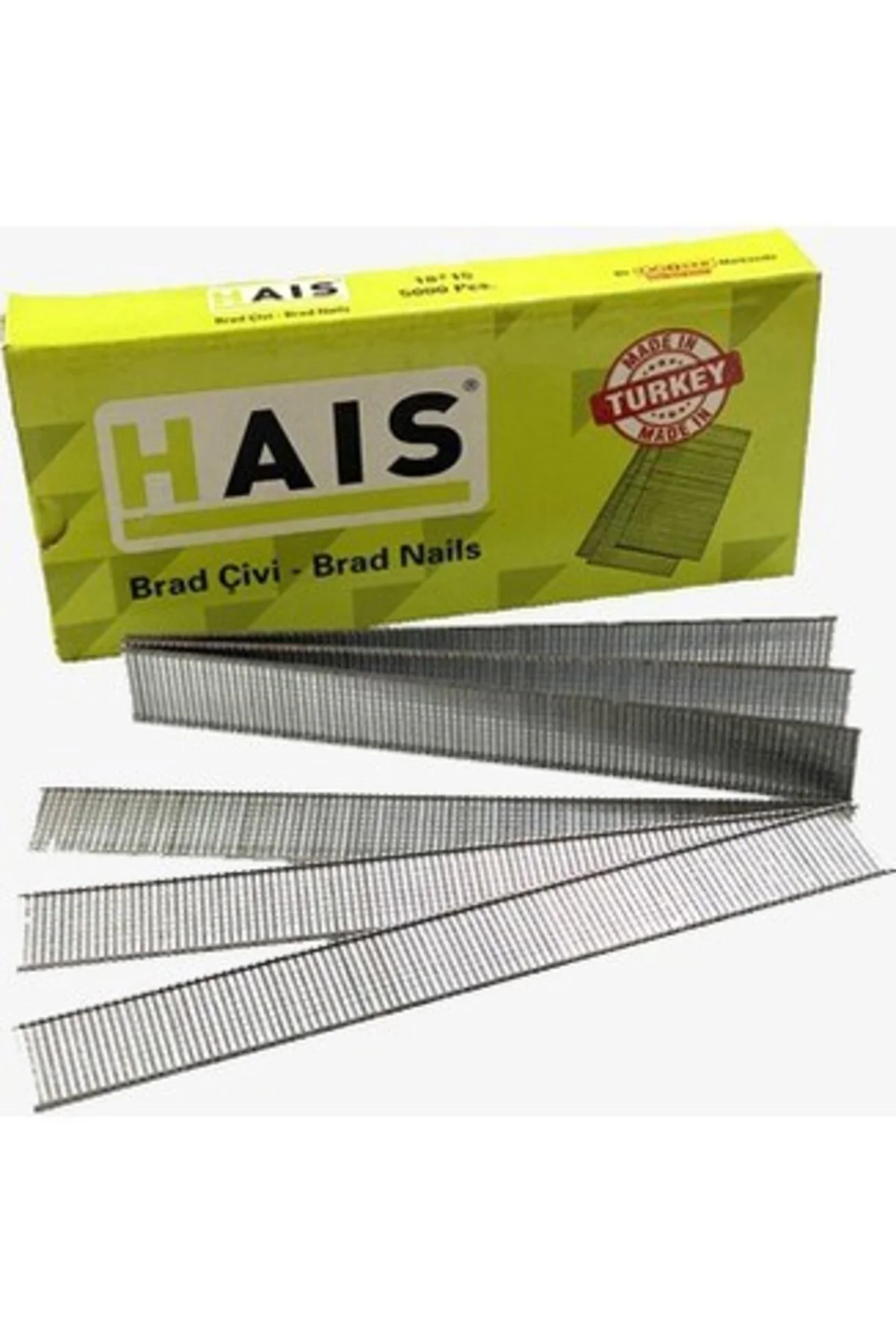 Havalı 18X25 Başlı F Tipi Brad Çivi 5000 x 3 Kutu