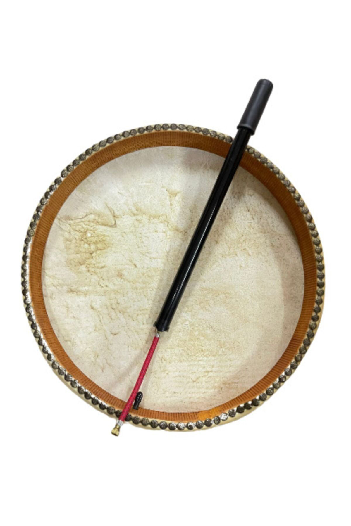 Havalı Bendir 45cm Pompası Dahil Keçi Derili