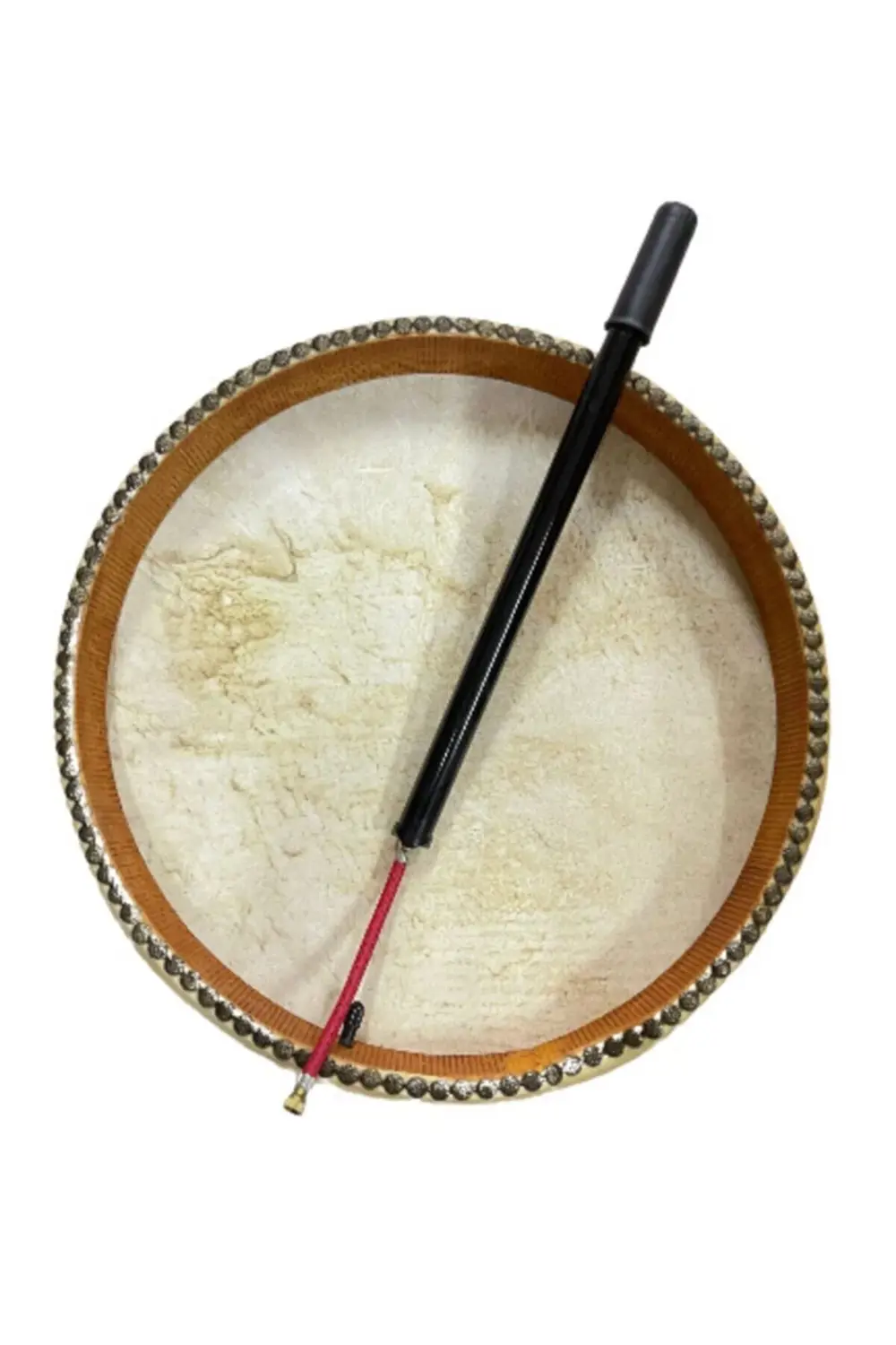 Havalı Bendir 45cm Pompası Dahil Keçi Derili