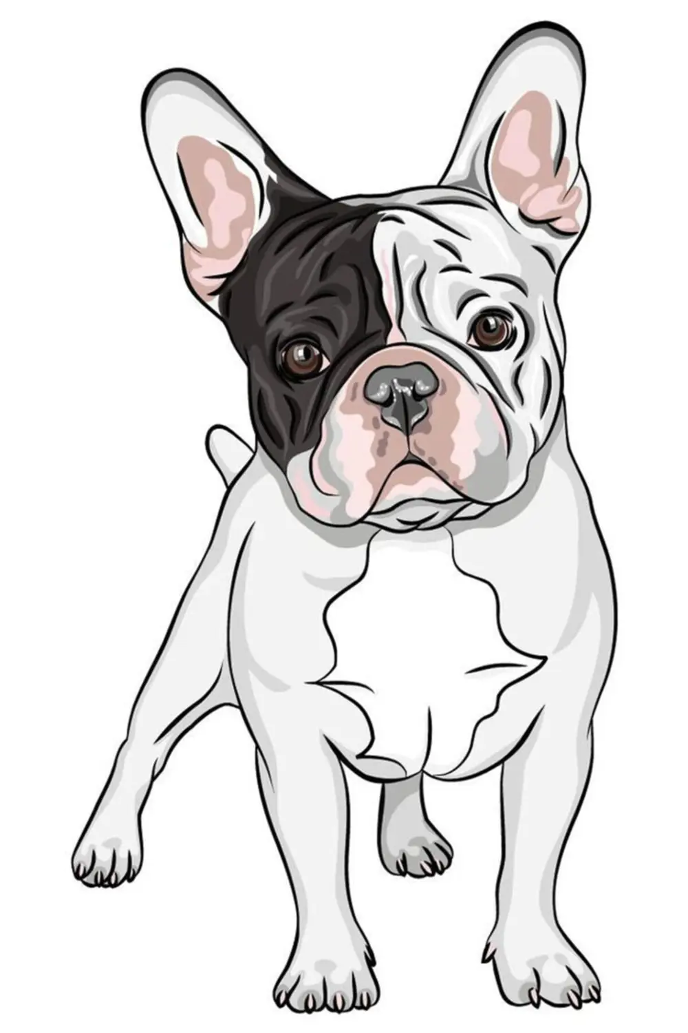 Havalı Köpek Ahşap Poster 20x30 - Mdf