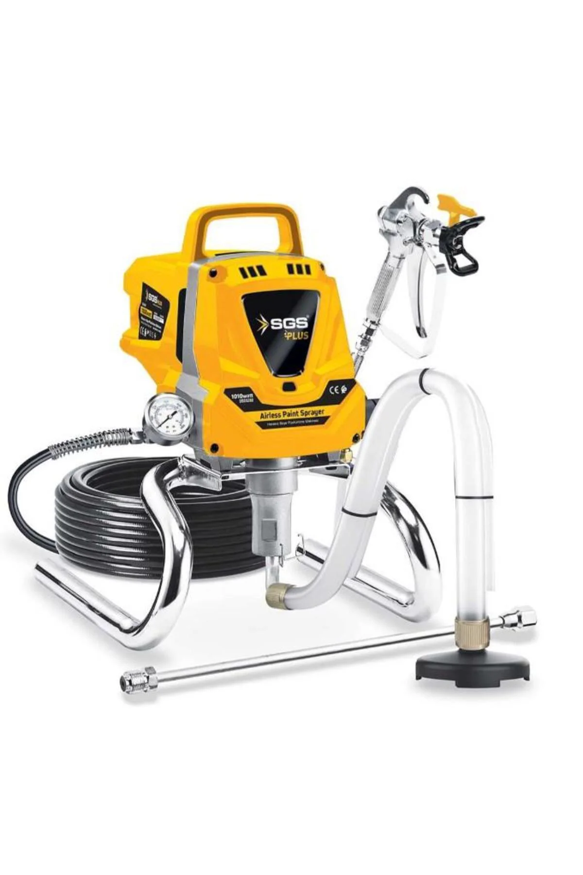 HAVASIZ BOYA PÜSKÜRTME MAKİNESİ 1010 WATT 207 BAR