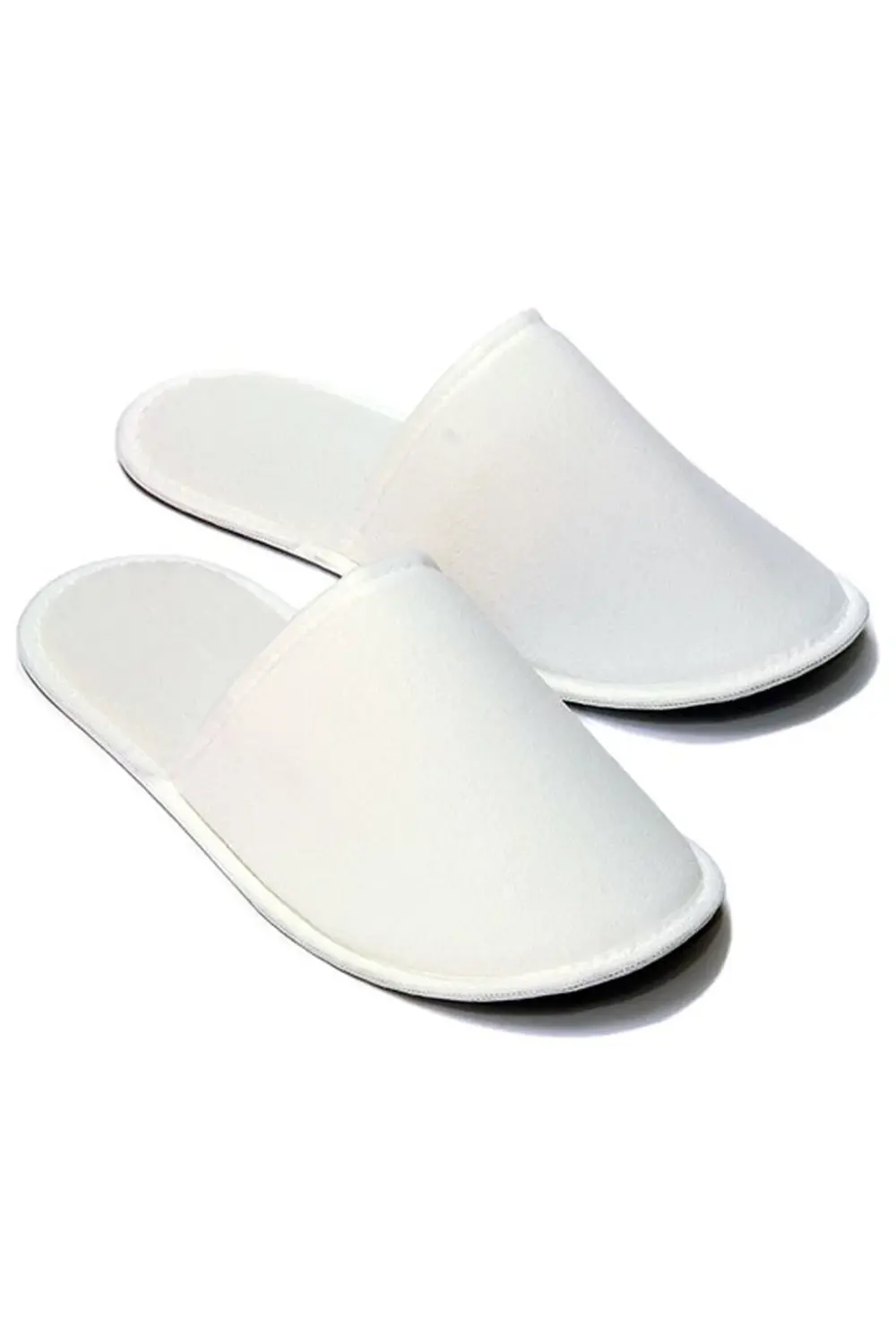 Havlu Otel Terliği (10 ÇİFT) Kaymaz Taban