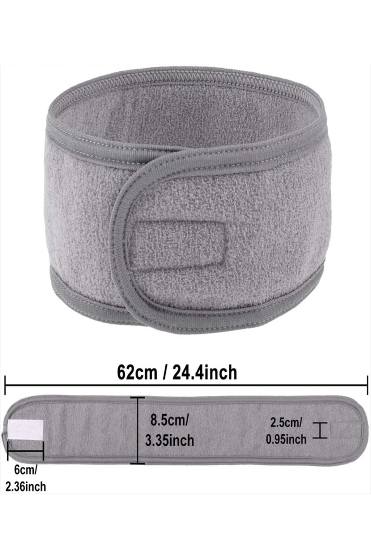 Havlu Saç Bandı 4'lü Sporcu Saç Bandı Makyaj Bandı Ter Bandı