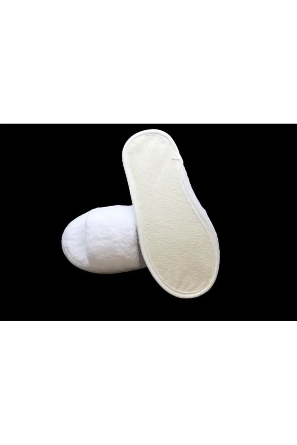 Havlu Terlik Banyo Ev Otel Lohusa Terliği Kaymaz Kalın Açık Burun