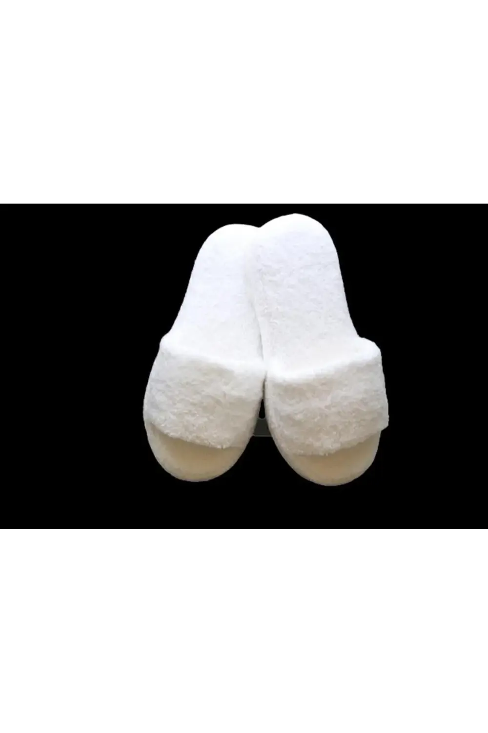 Havlu Terlik Banyo Ev Otel Lohusa Terliği Kaymaz Kalın Açık Burun