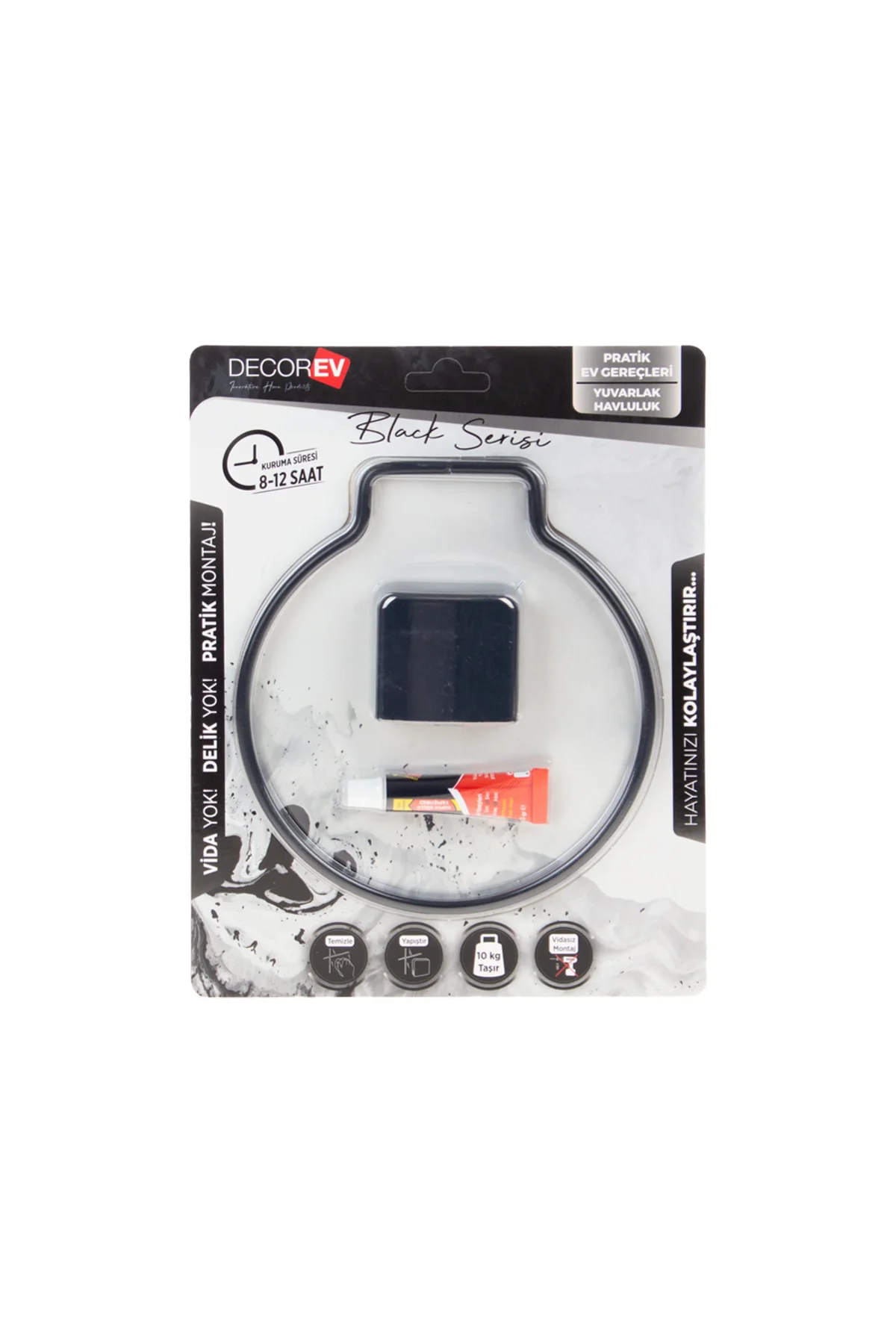 Havluluk Siyah Yuvarlak Dc-5059 0591 Fiyatı, Yorumları ve Özellikleri