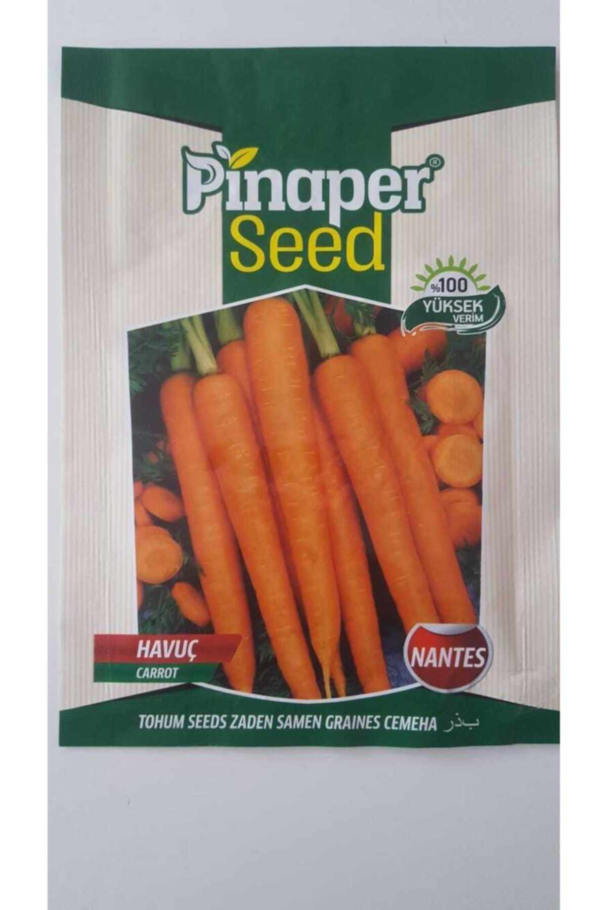 Pinaper Seed Havuç Tohumu 1 Paket %100 Yüksek Verimlidir