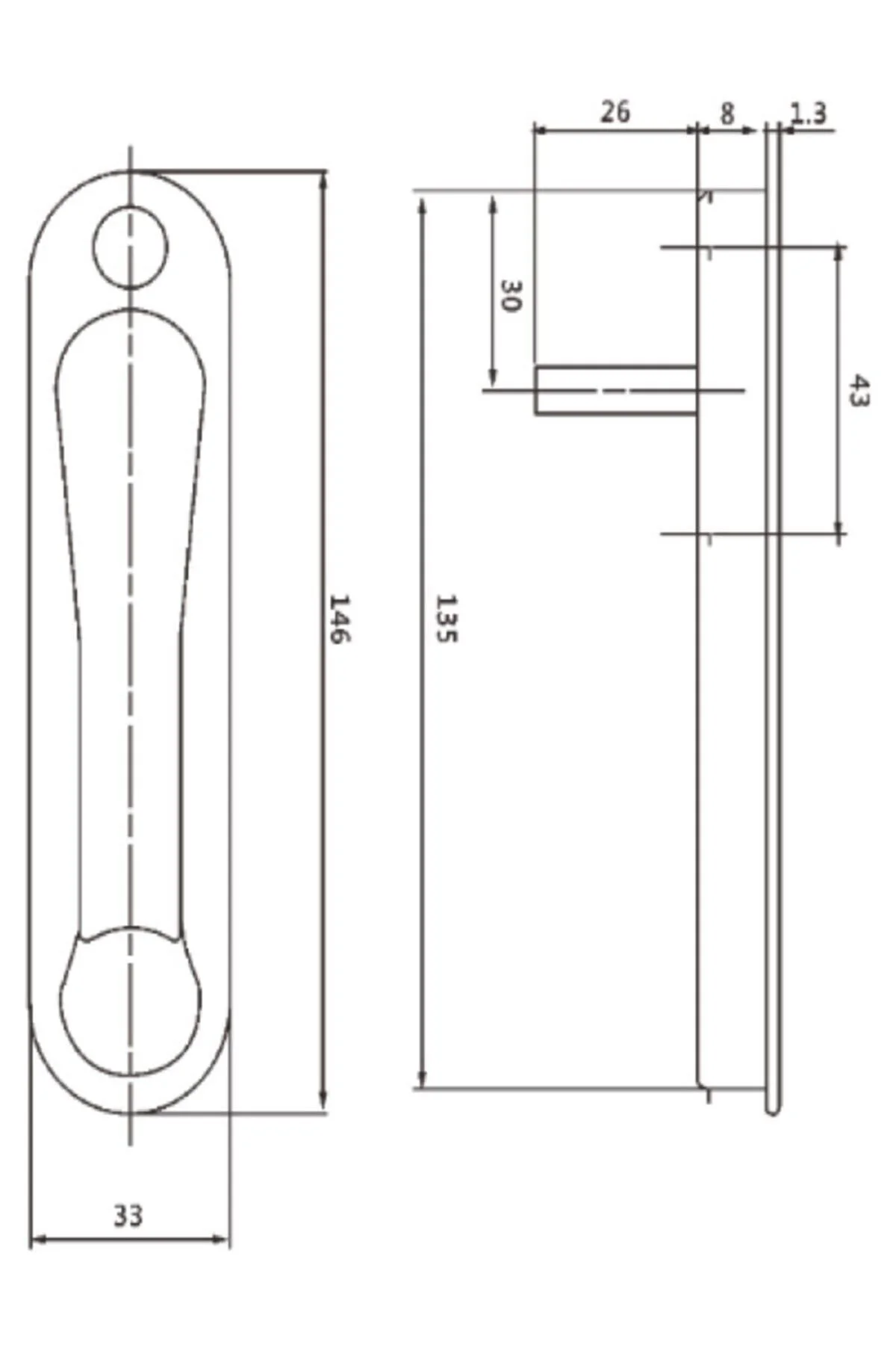 Havuz Pencere Kolu - Gizli Pencere Kolu - Sürme Pencere Kolu