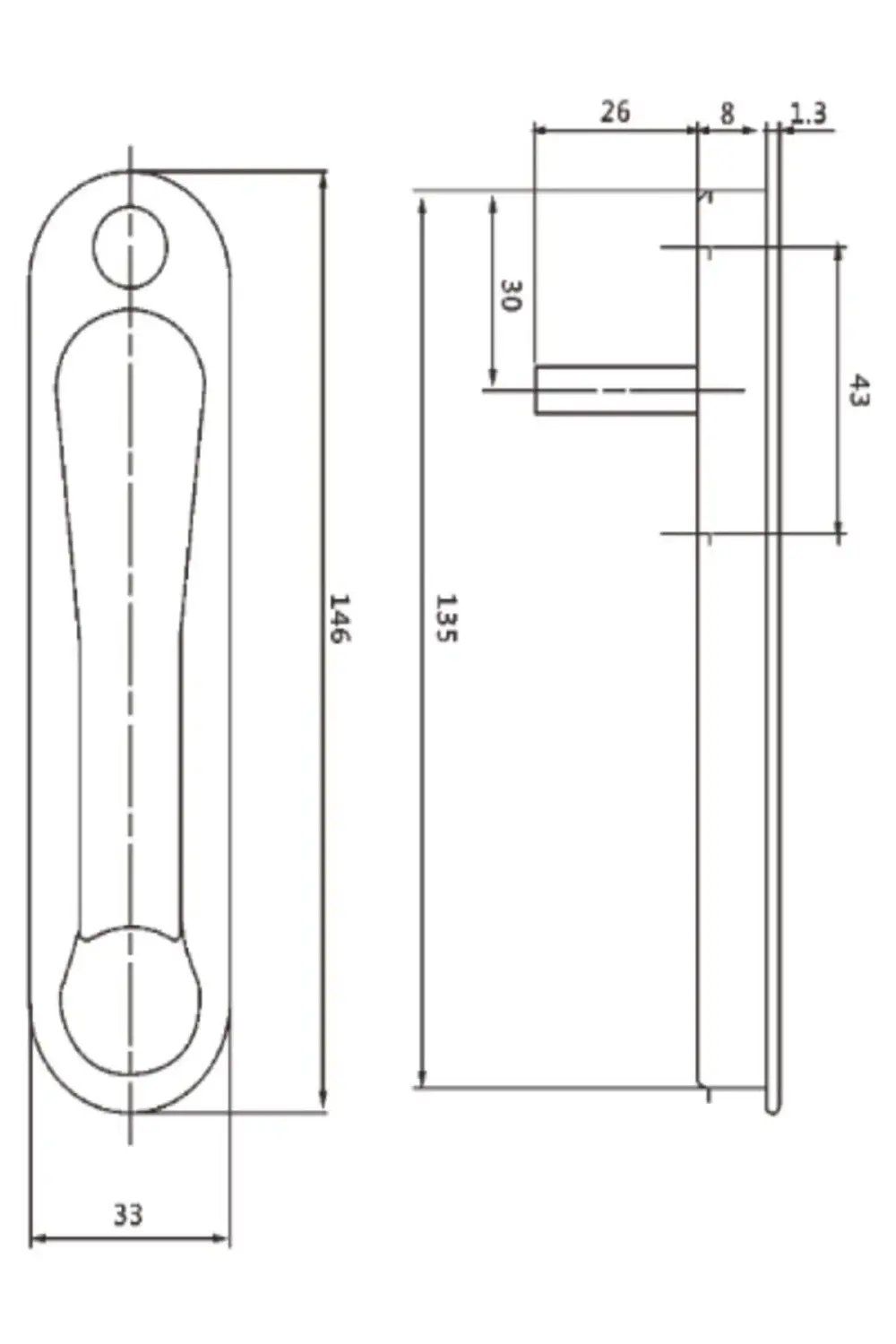 Havuz Pencere Kolu - Gizli Pencere Kolu - Sürme Pencere Kolu