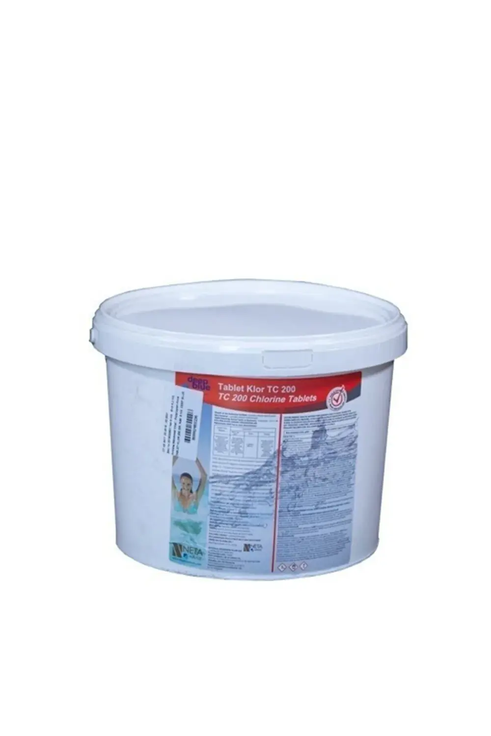 Havuzavm-tablet Klor 200 Gr. %90 10 Kg.