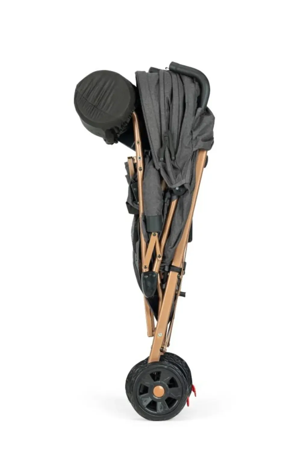 Hayal Oyuncak Atölyesi Strong Baston Bebek Arabası Antrasit Siyah