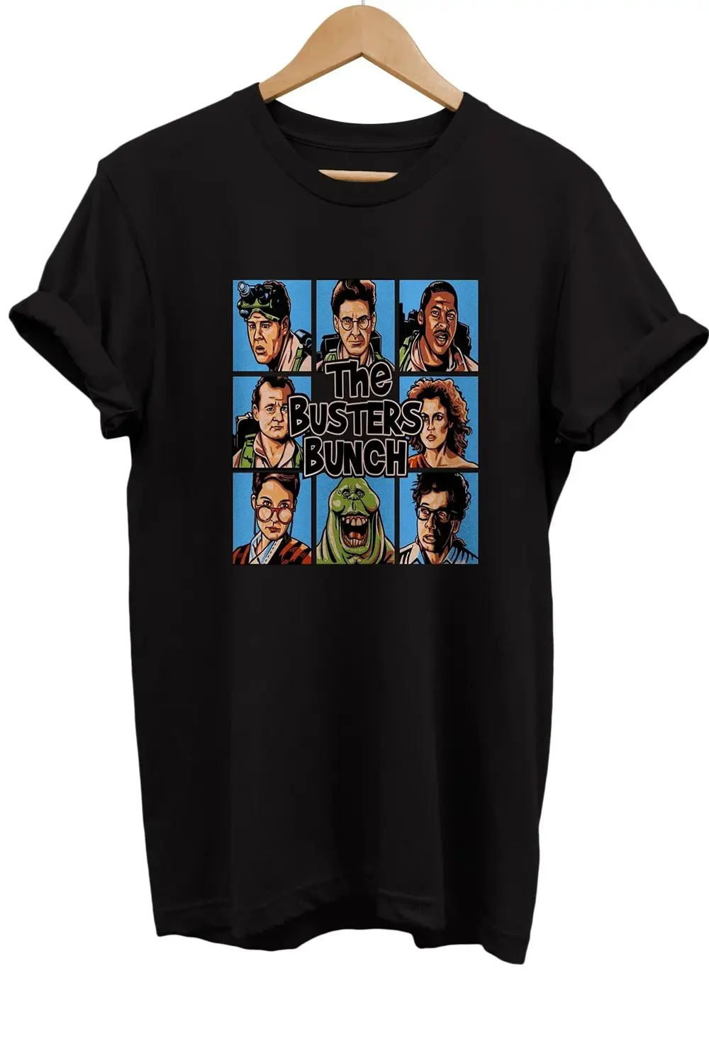 Hayalet Avcıları Ghostbusters Baskılı %100 Pamuk Oversize T-shirt