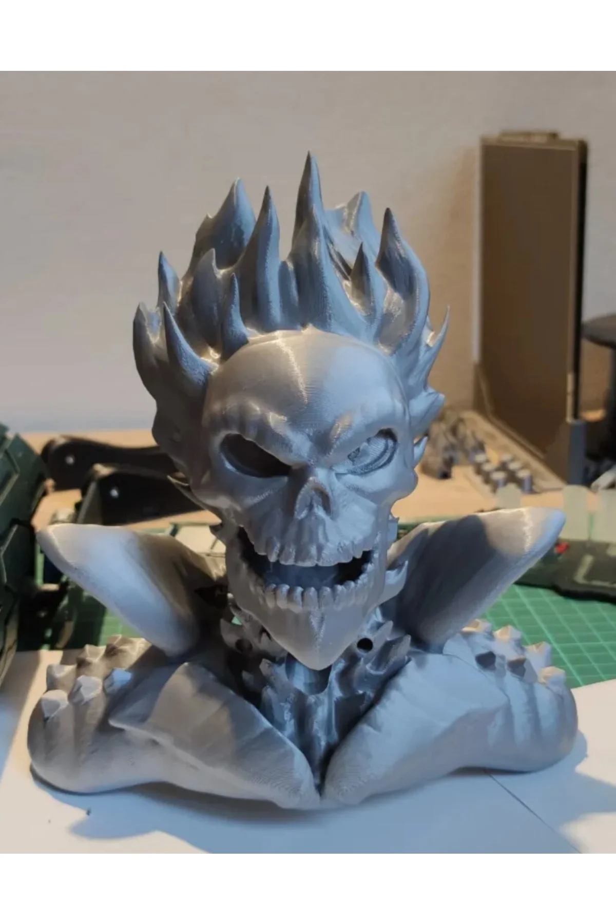 Hayalet Sürücü Ghost Rider Büst Büyük Boy