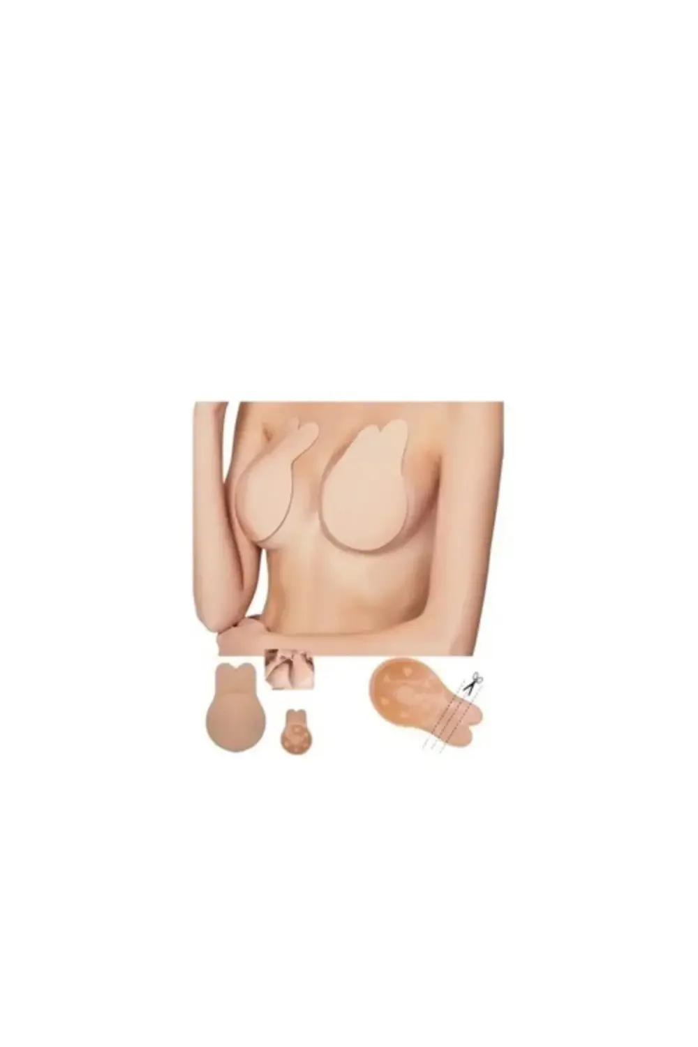 Hayalet Sütyen Krem L Beden