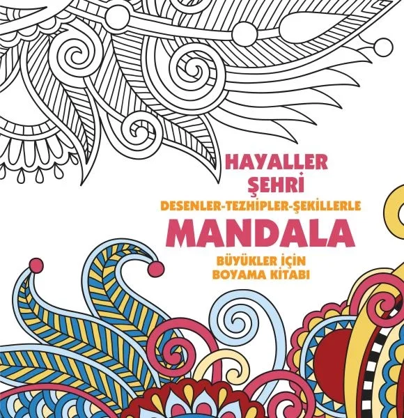 Hayaller Şehri - Mandala (Büyükler İçin Boyama) Fiyatı, Yorumları ve Özellikleri