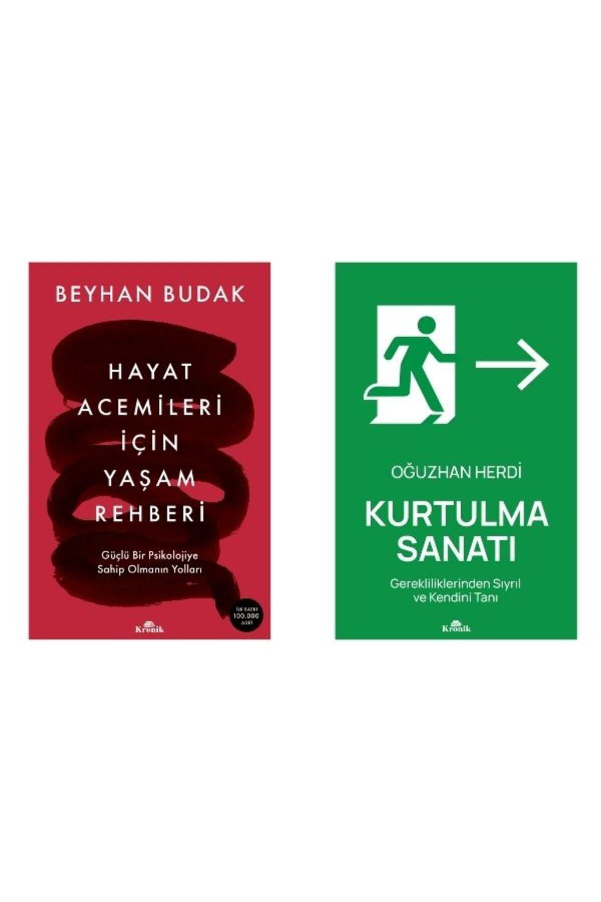 Kronik Kitap Hayat Acemileri İçin Yaşam Rehberi Kurtulma Sanati 2 Kitap Set Be
