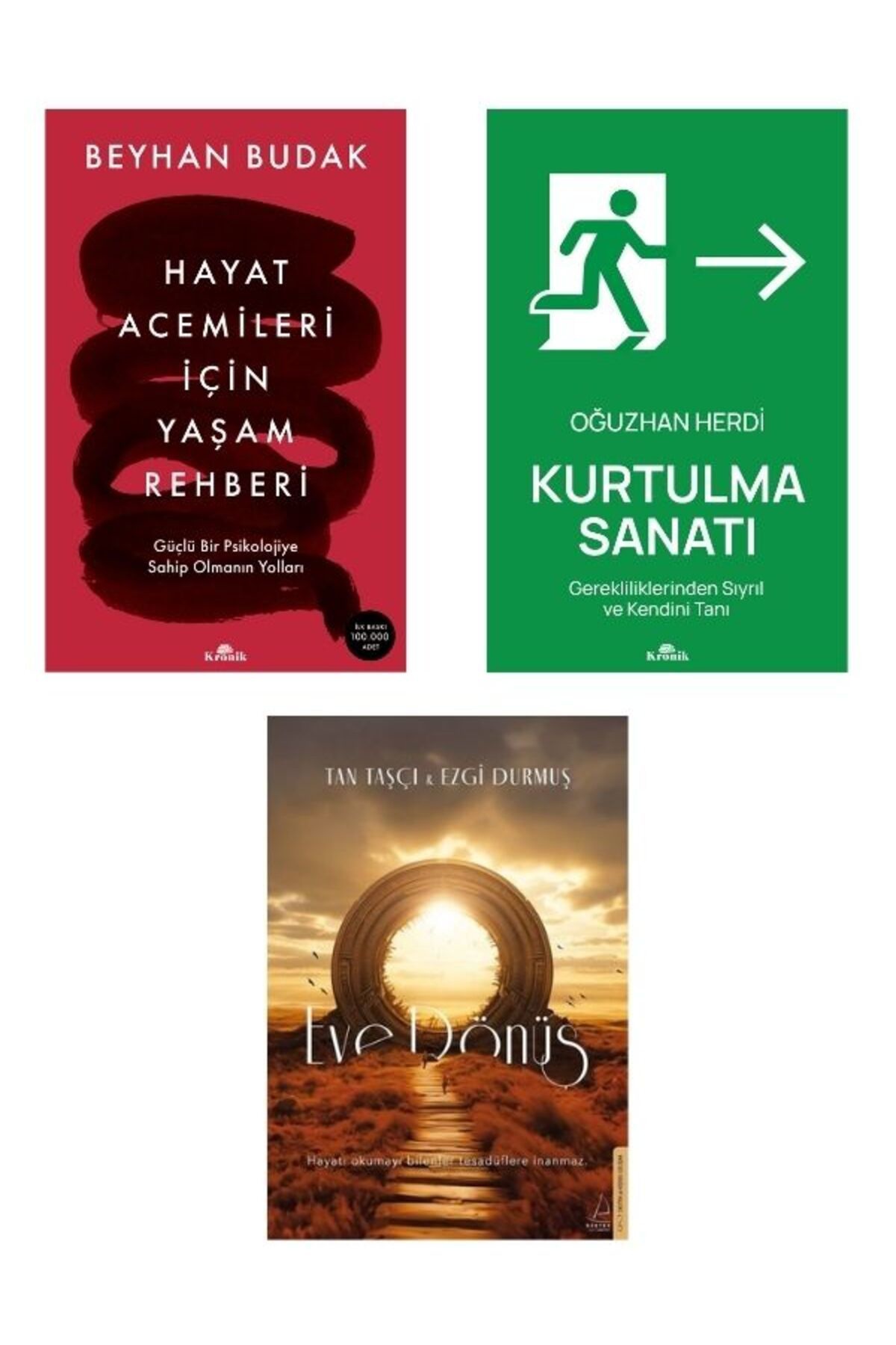 Kronik Kitap Hayat Acemileri İçin Yaşam Rehberi / Eve Dönüş / Kurtulma Sanati 