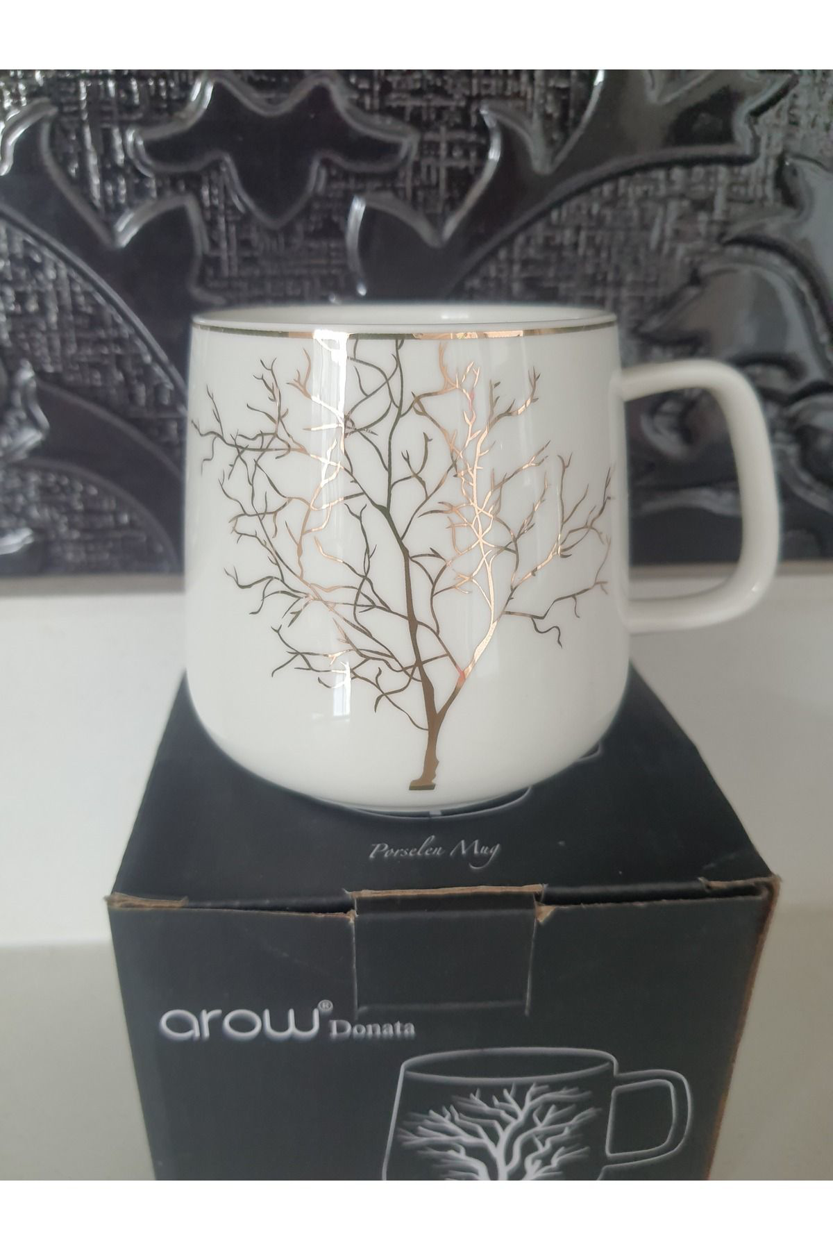 HAYAT AĞACI PORSELEN KUPA BARDAK