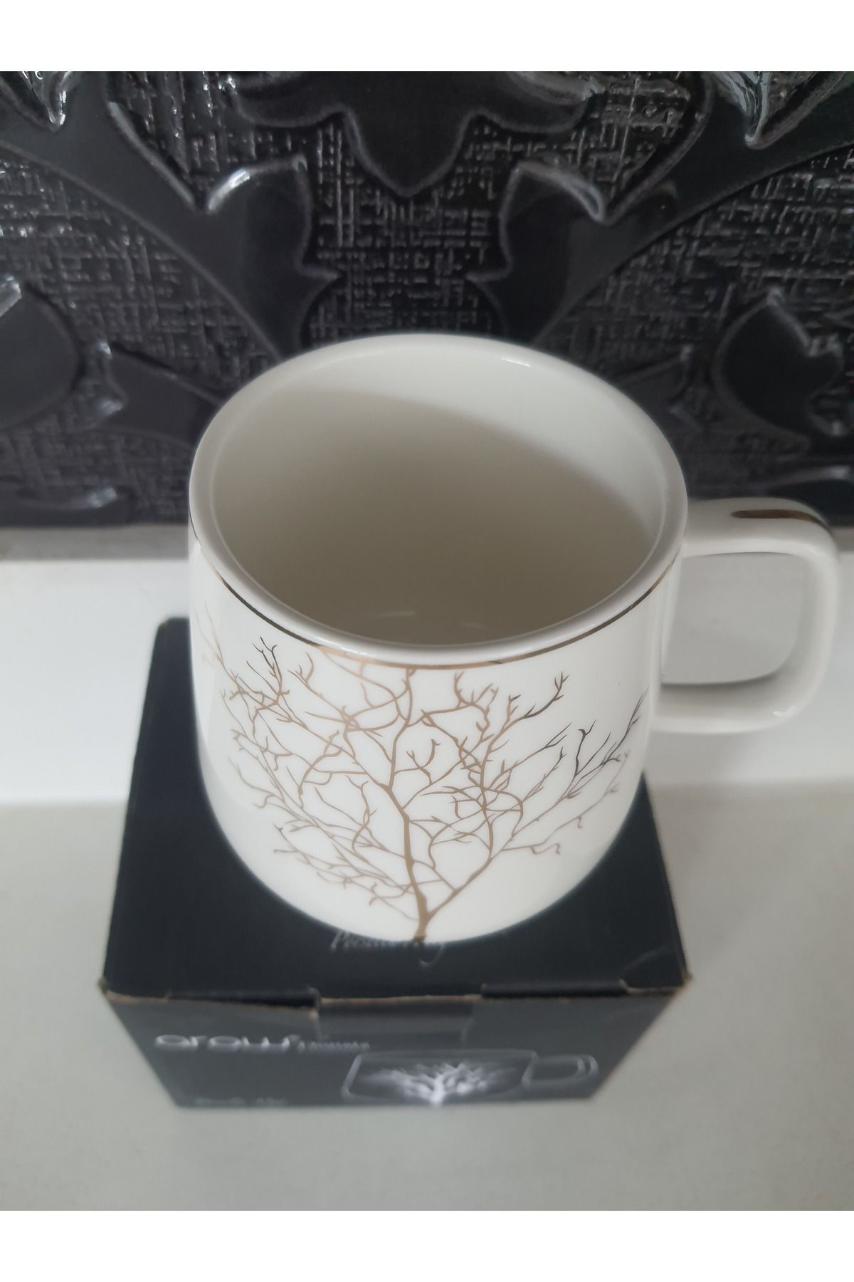 HAYAT AĞACI PORSELEN KUPA BARDAK