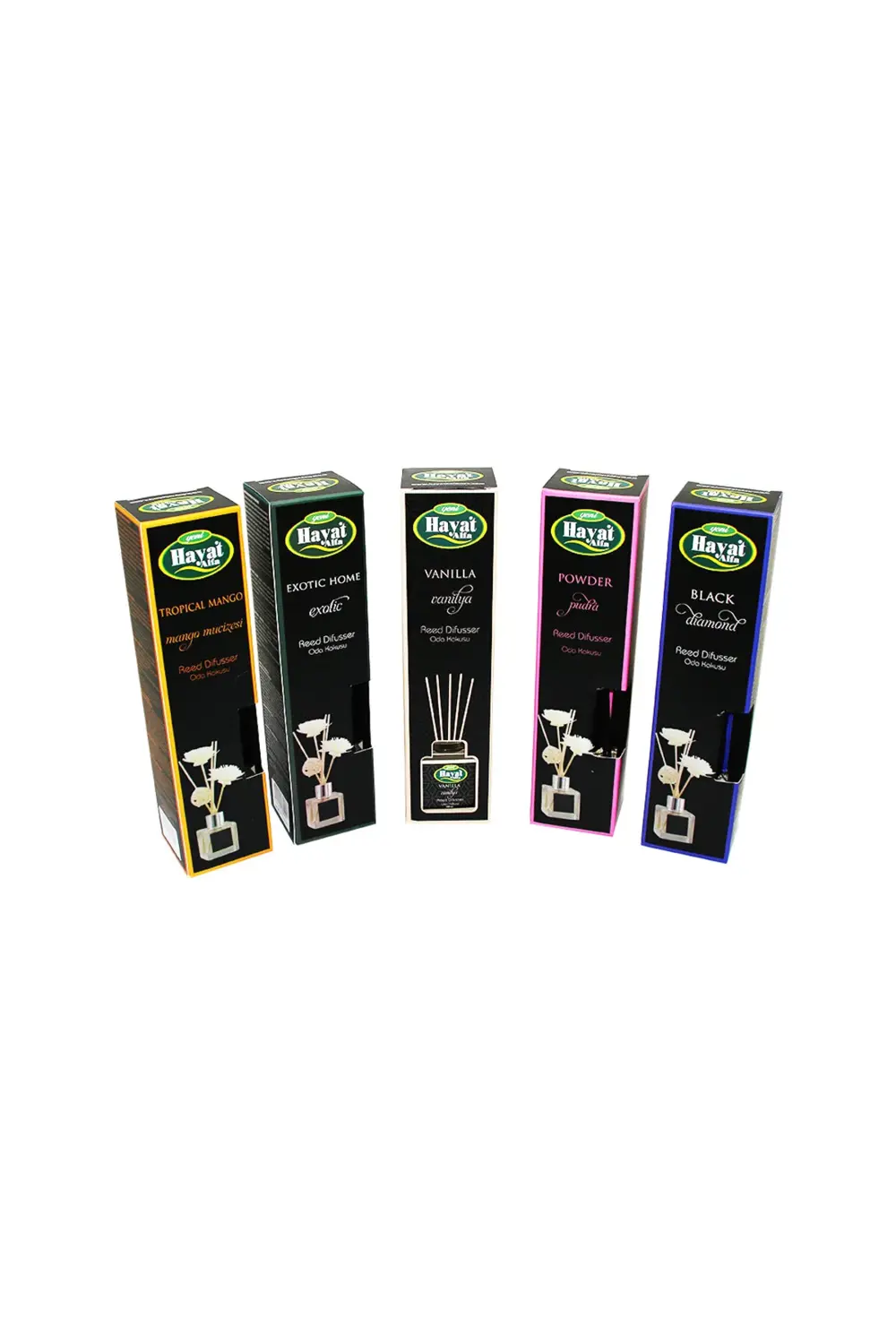 HAYAT ALFA KARE 100ML BAMBU ÇUBUKLU MİX ORTAM ODA KOKUSU GO506038