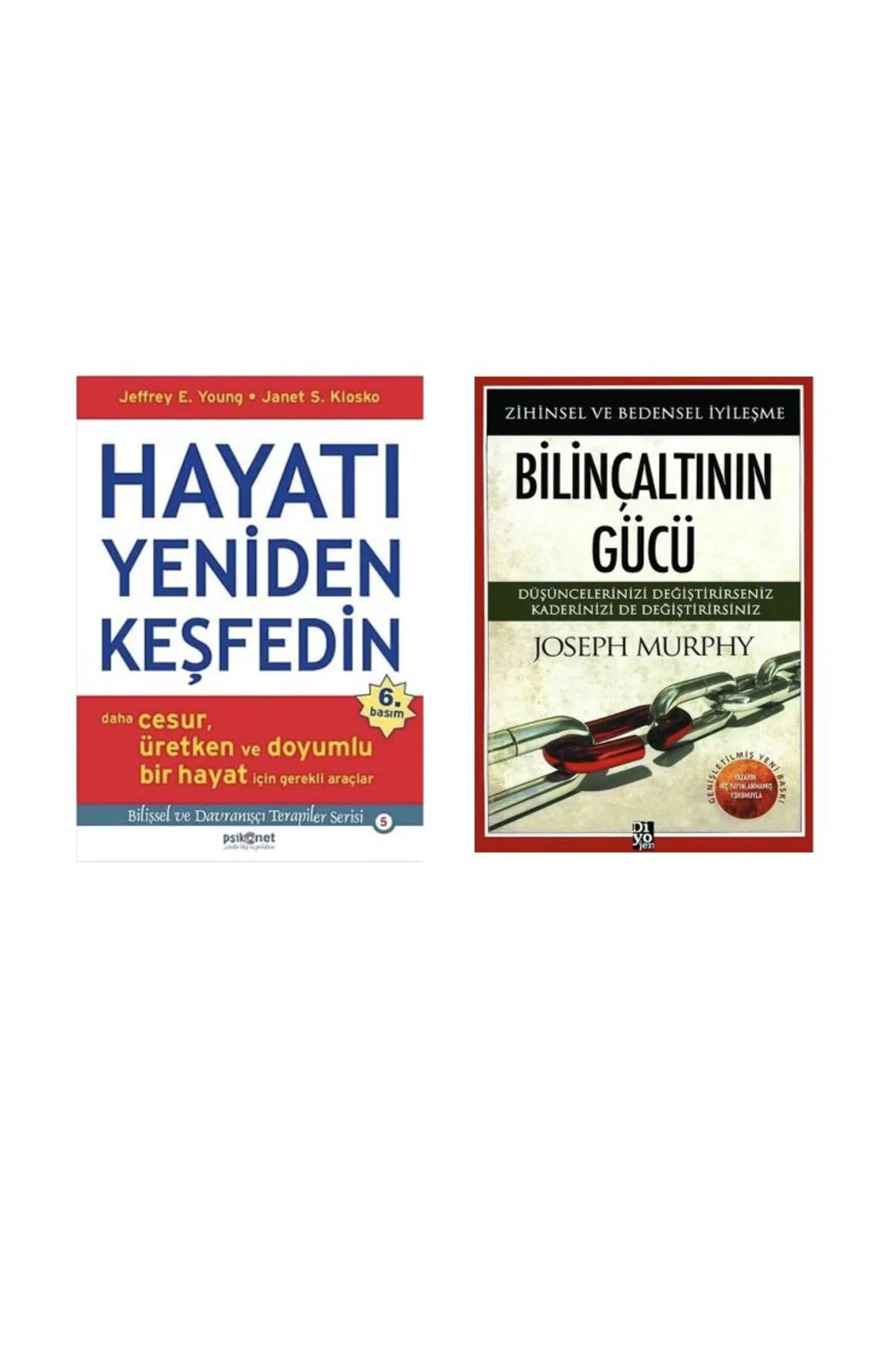 hayati yeniden kesfedin+ bilincaltinin gucu=(2kitap)
