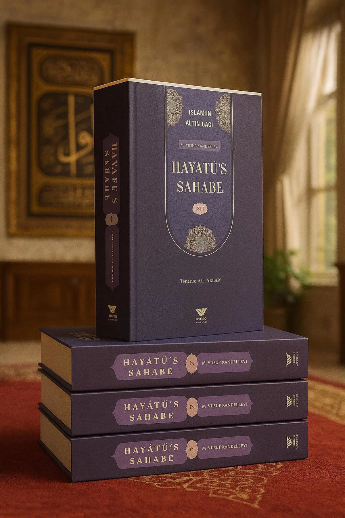 hayatüs sahabe 4 cilt takım m.yusuf kandehlevi kutulu özel baskı 