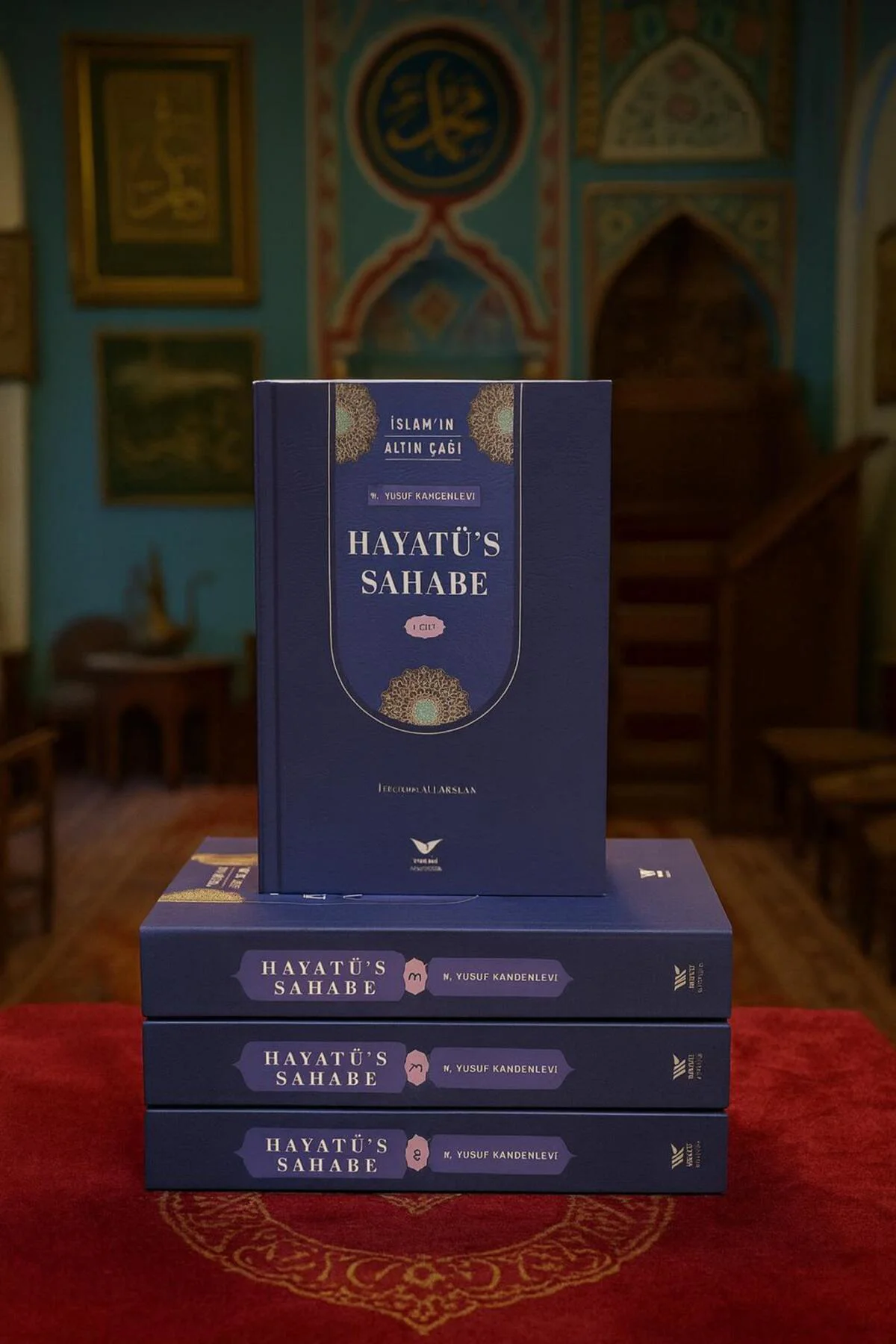 hayatüs sahabe 4 cilt takım m.yusuf kandehlevi kutulu özel baskı 