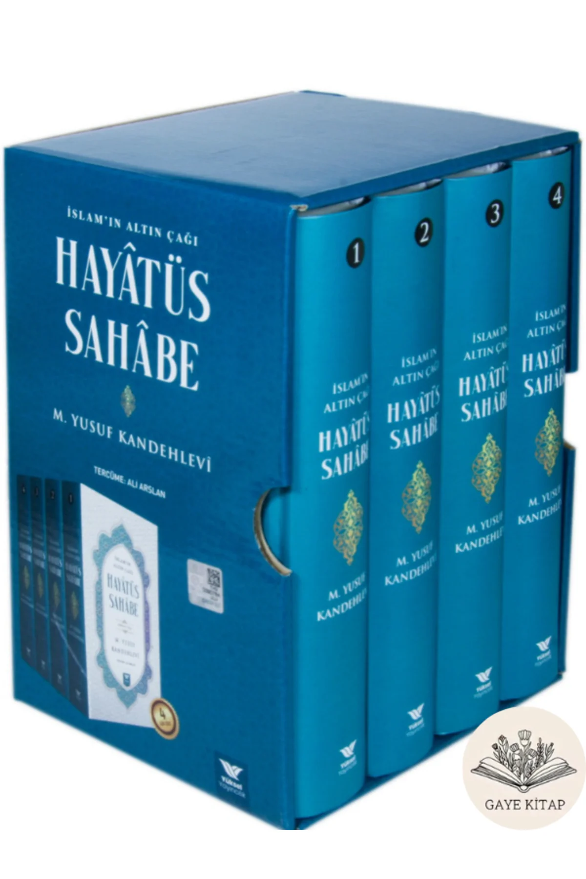 Hayatüs Sahabe (4 Cilt Takım Kutulu) - Büyük İslam İlmihali ( Kar
