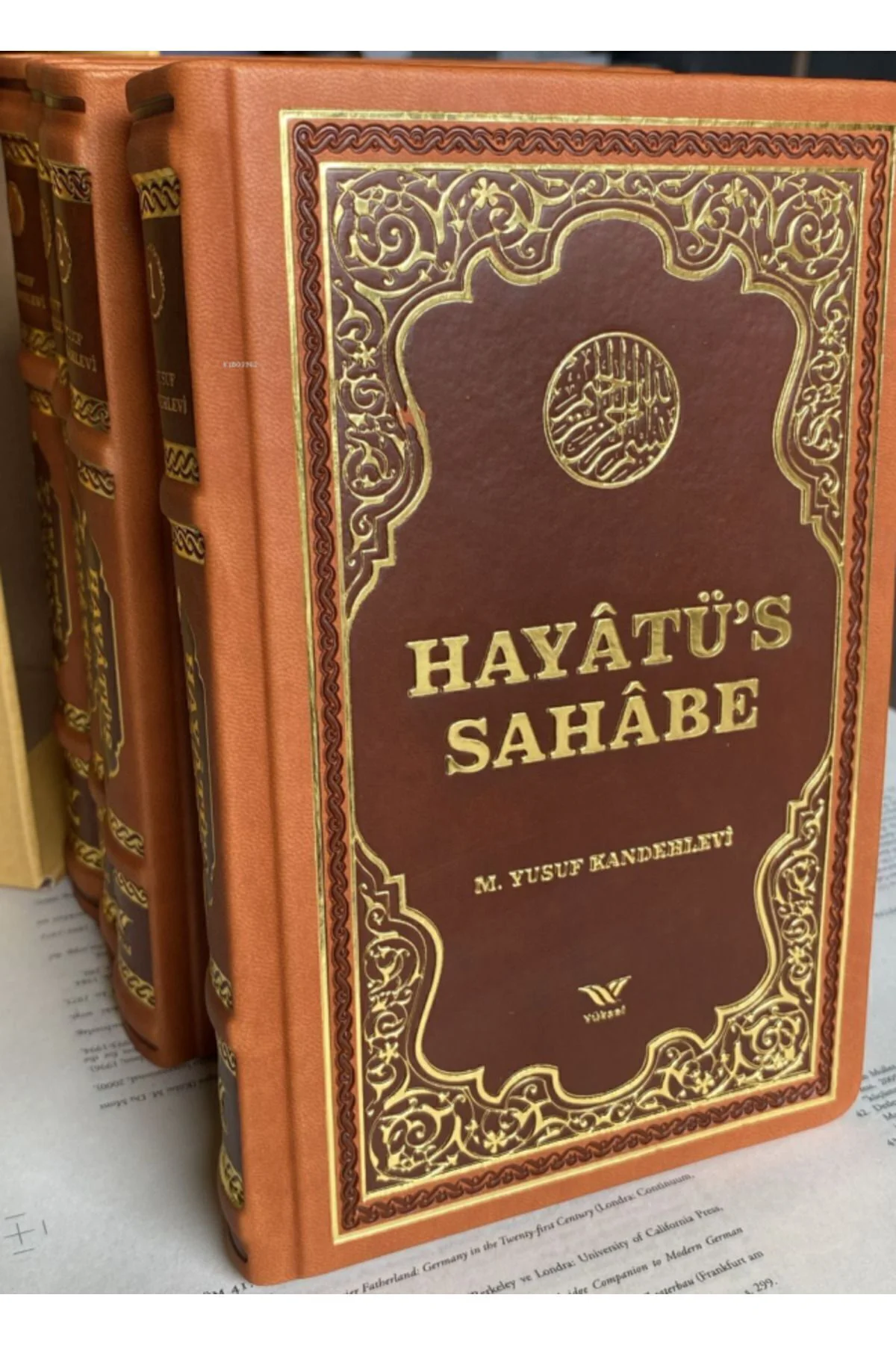 Hayatus Sahabe (4 Cilt Takım Termo Deri Kutulu) İslamın Altın Çağ