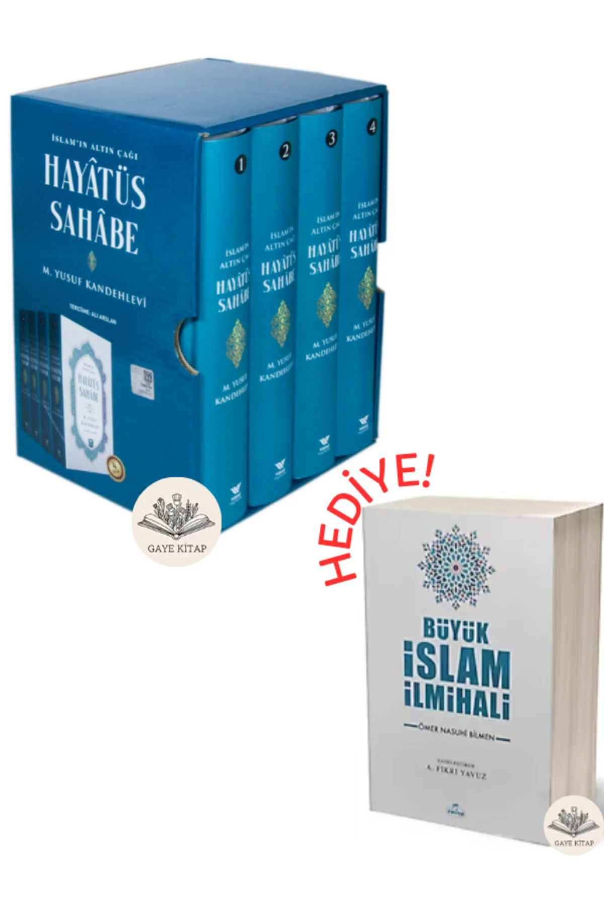 Hayatüs Sahabe (4 Cilt Takım Kutulu) - Büyük İslam İlmihali ( Kar