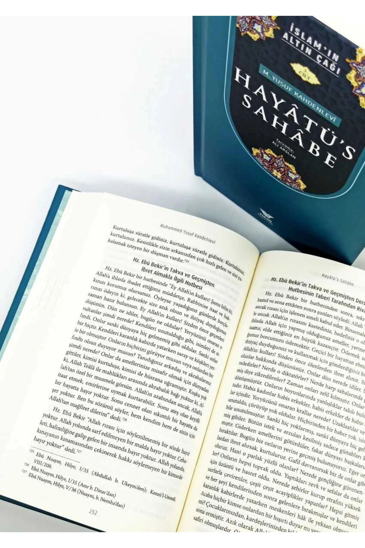 Hayatüs Sahabe (4 Cilt Takım Kutulu) İslam'ın Altın Çağı, Tam Ter