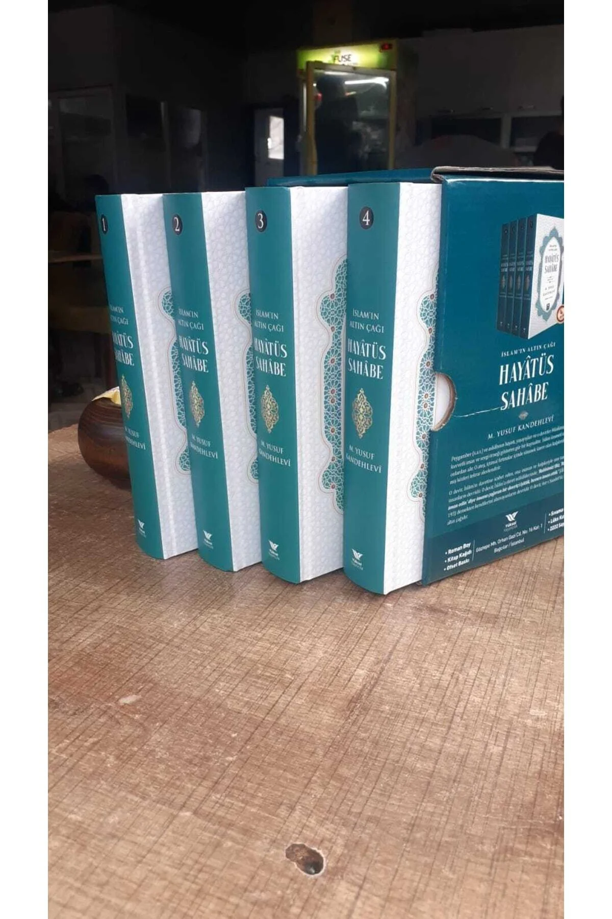Hayatüs Sahabe 4.cilt Takım 22*14,50 Cm