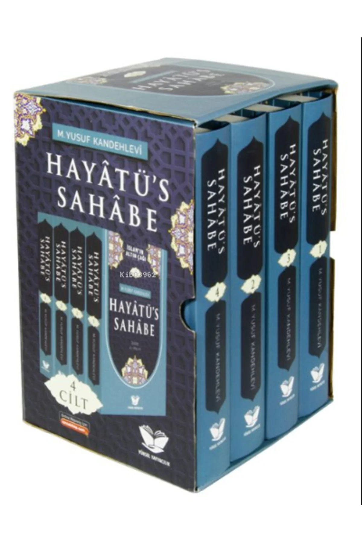 Hayatus Sahabe (KÜÇÜK BOY 4 CİLT TAKIM) - Islam'ın Altın Çağı