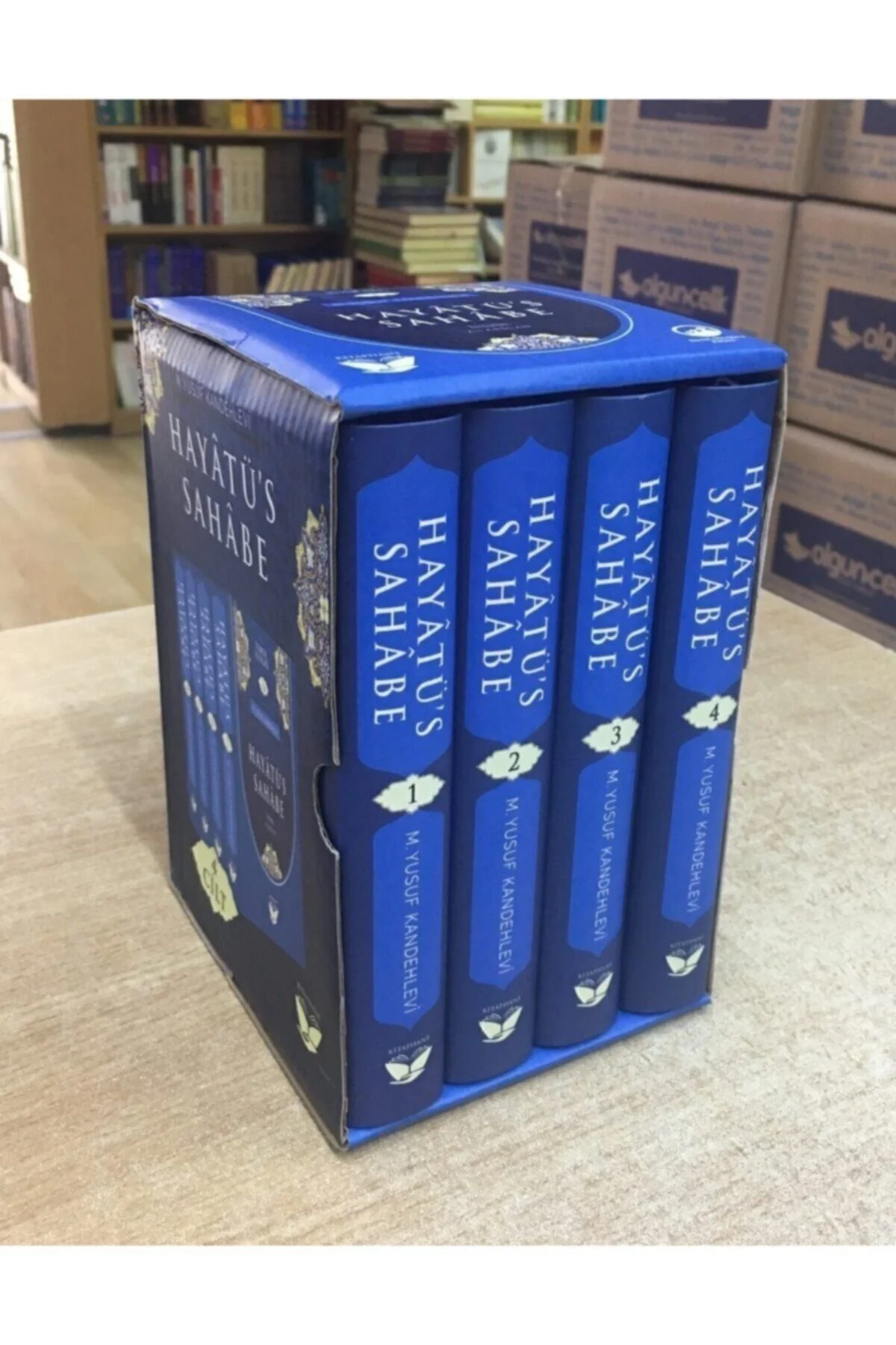 Hayatüs Sahabe M.yusuf Kandehlevi 4 Cilt 14*22 Ebadında