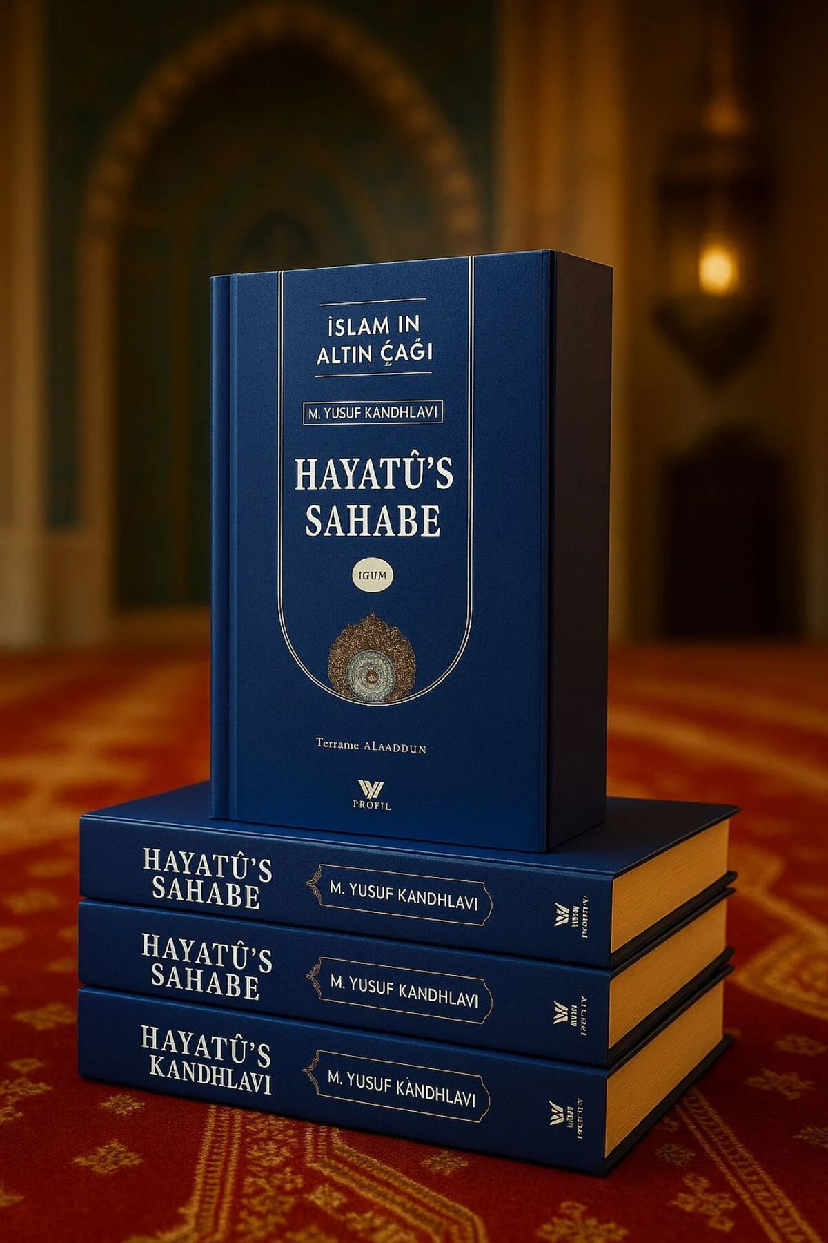 hayatüs sahabe m.yusuf kandehlevi 4 cilt takım sahabelerin hayatı