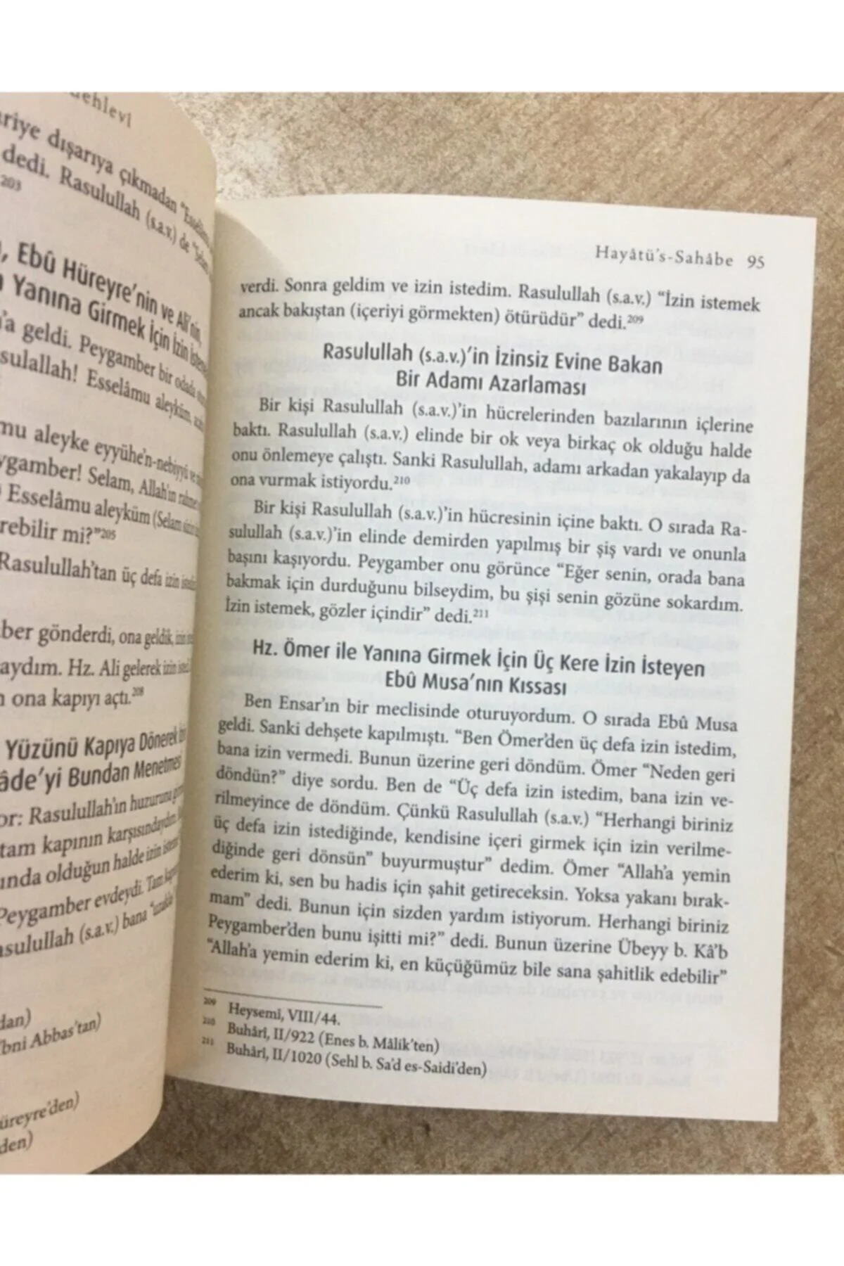 Hayatüs Sahabe M.yusuf Kandehlevi 4 Cilt 14*22 Ebadında