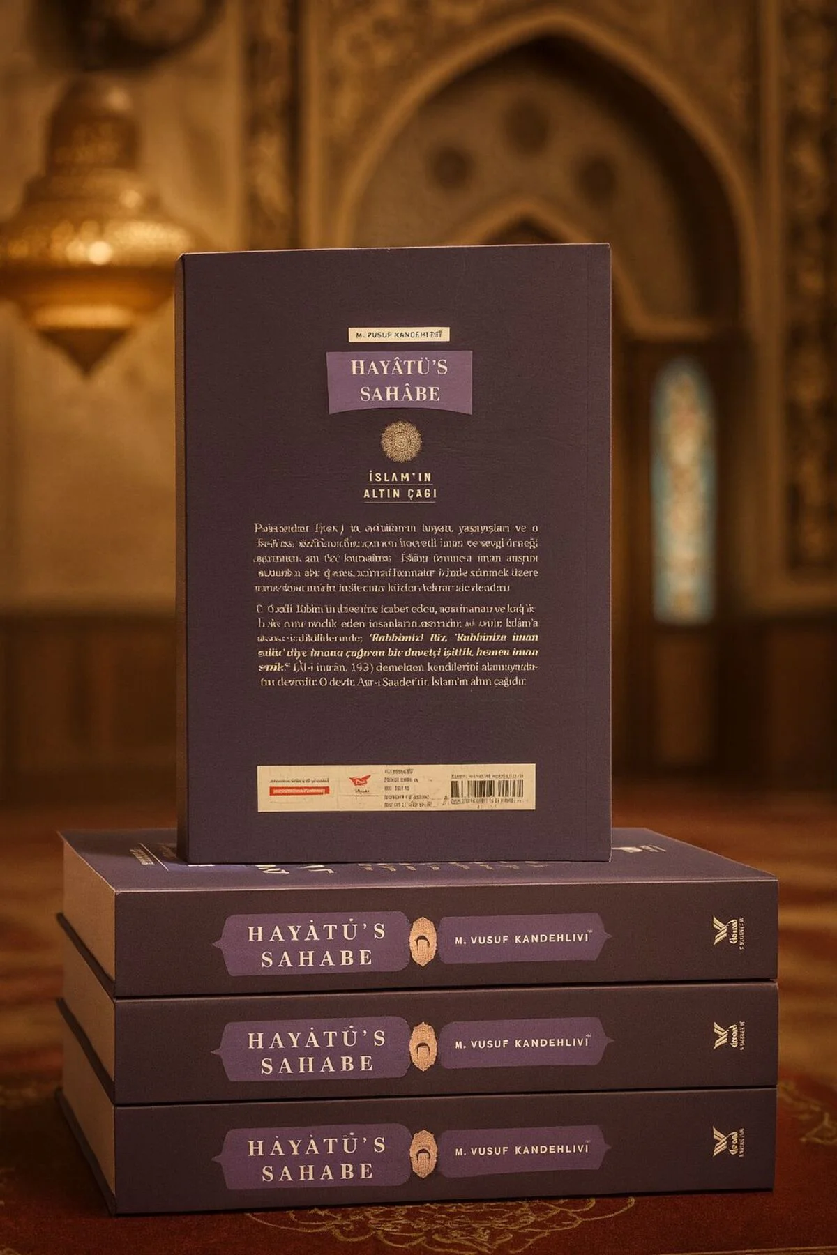 hayatüs sahabe m.yusuf kandehlevi 4 cilt takım sahabelerin hayatı