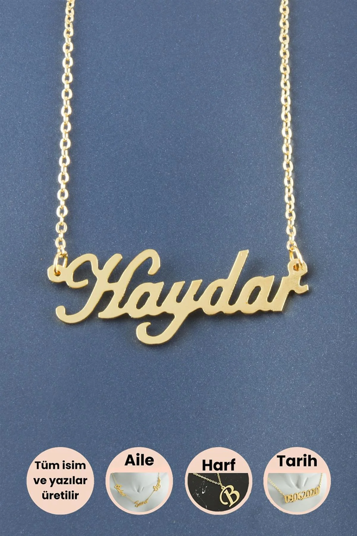 Haydar İsimli Kolye Haydar İsimli Kolye
