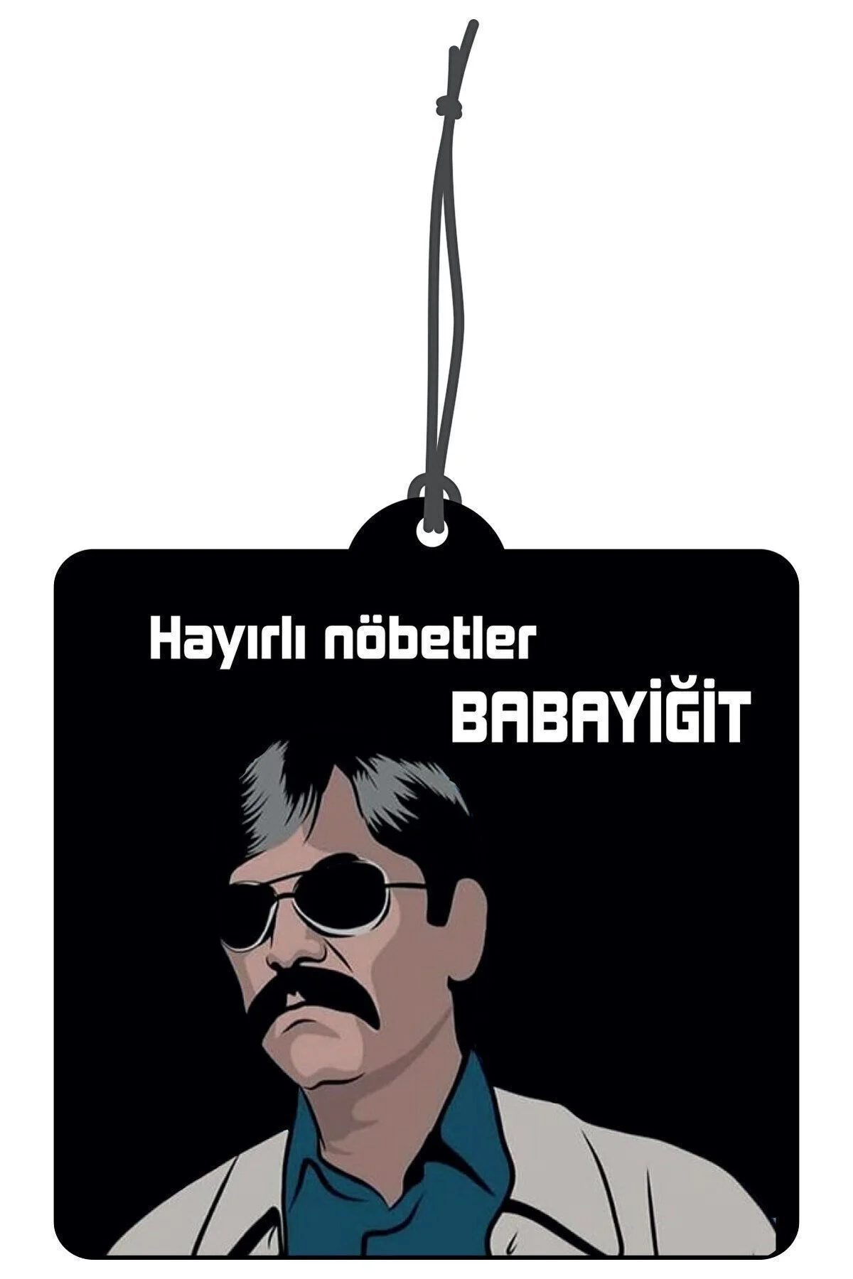 Hayırlı Nöbetler Babayiğit Tasarımlı Dekoratif Oto Kokusu
