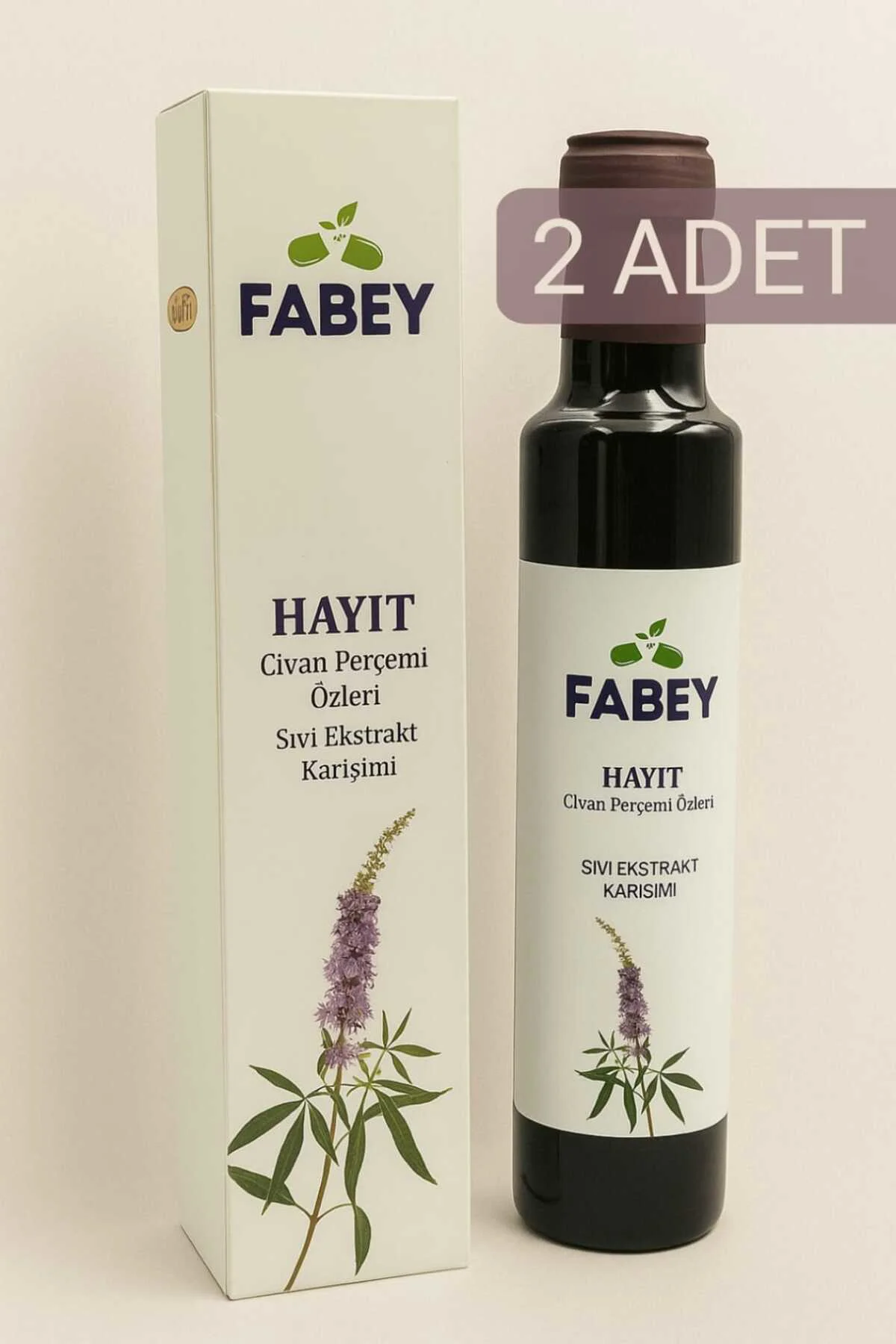 Hayıt & Civan Perçemi Özleri Sıvı Ekstrakt Karışımı 250ml x 2 Adet