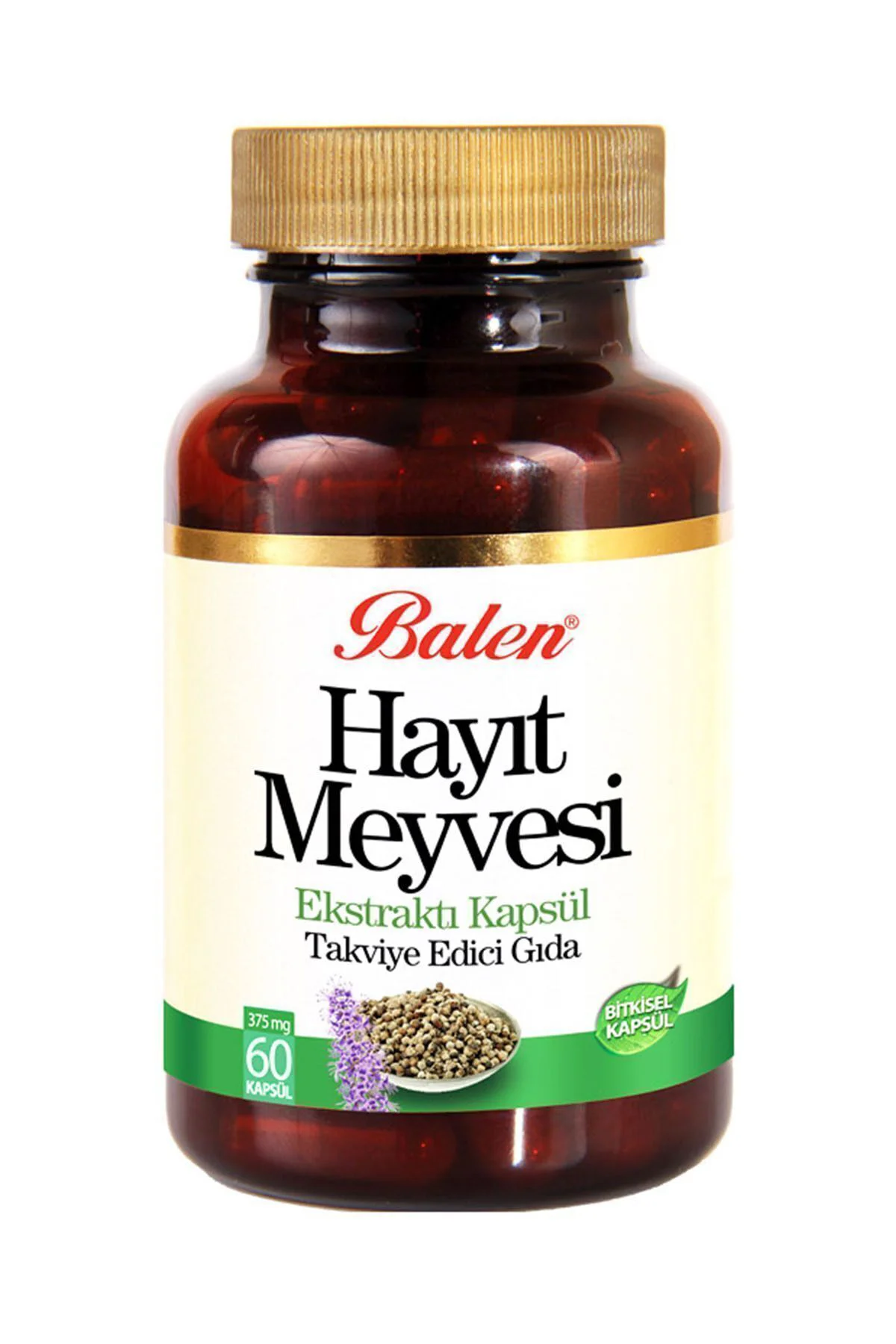 Hayıt Meyvesi Ekstraktı 375 Mg 60 Kapsül 2 Adet