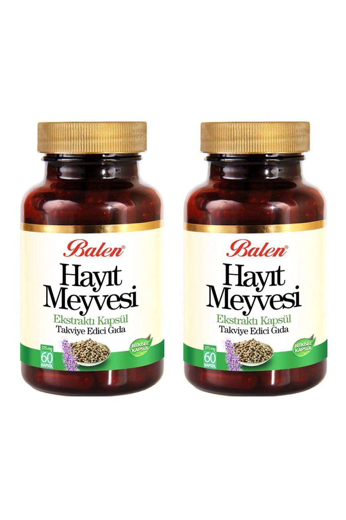 Hayıt Meyvesi Ekstraktı 375 Mg 60 Kapsül 2 Adet
